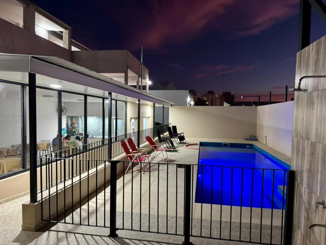 Swimming pool in Complejo Brisas Místicas
