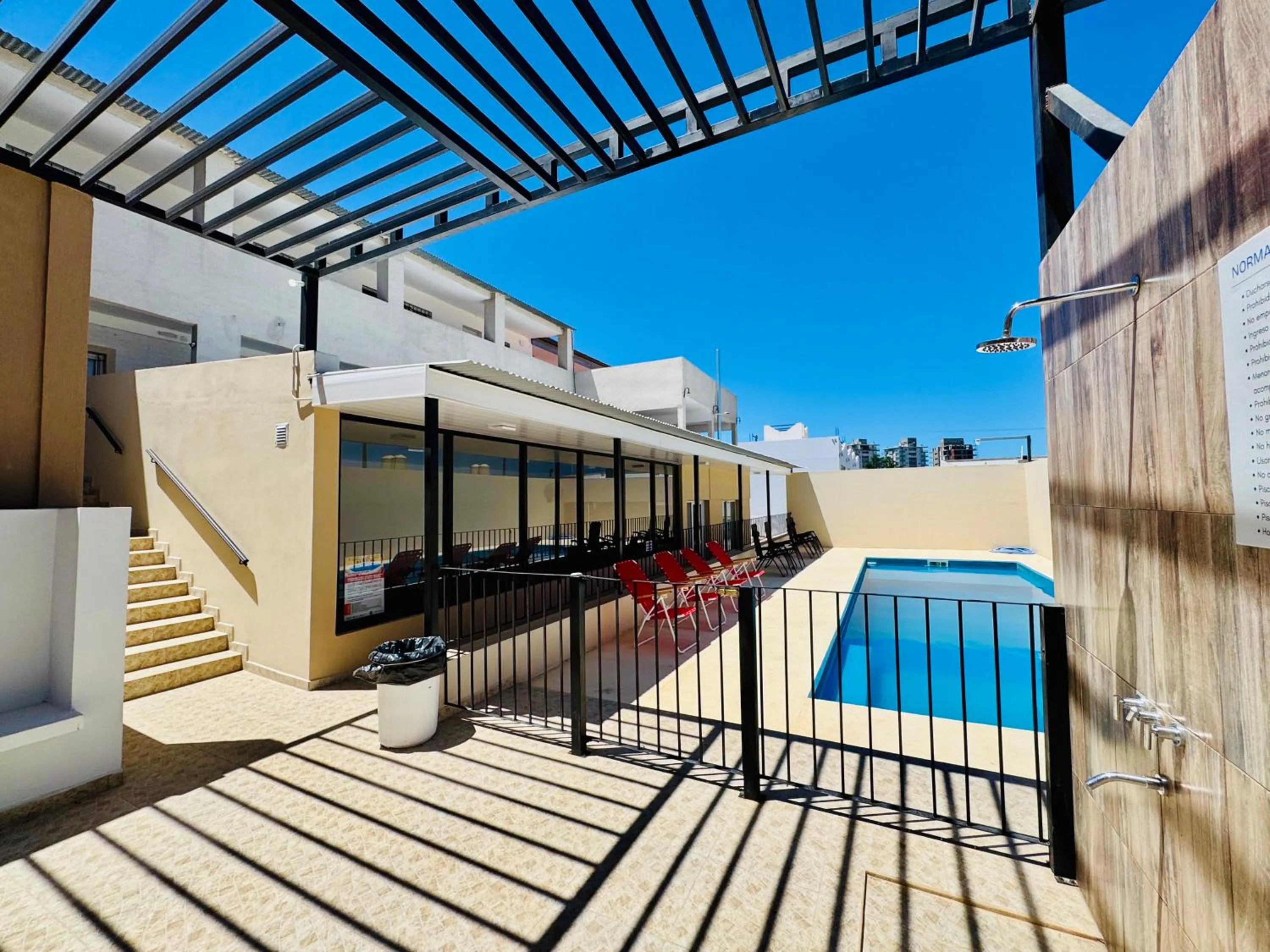 Swimming pool in Complejo Brisas Místicas