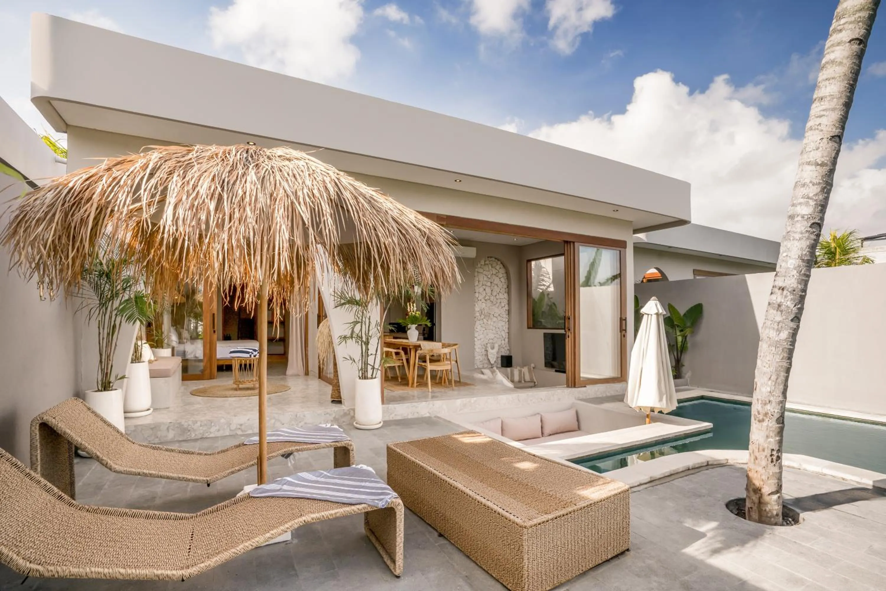 Swimming pool in Villa Bayu by Alfred in Bali