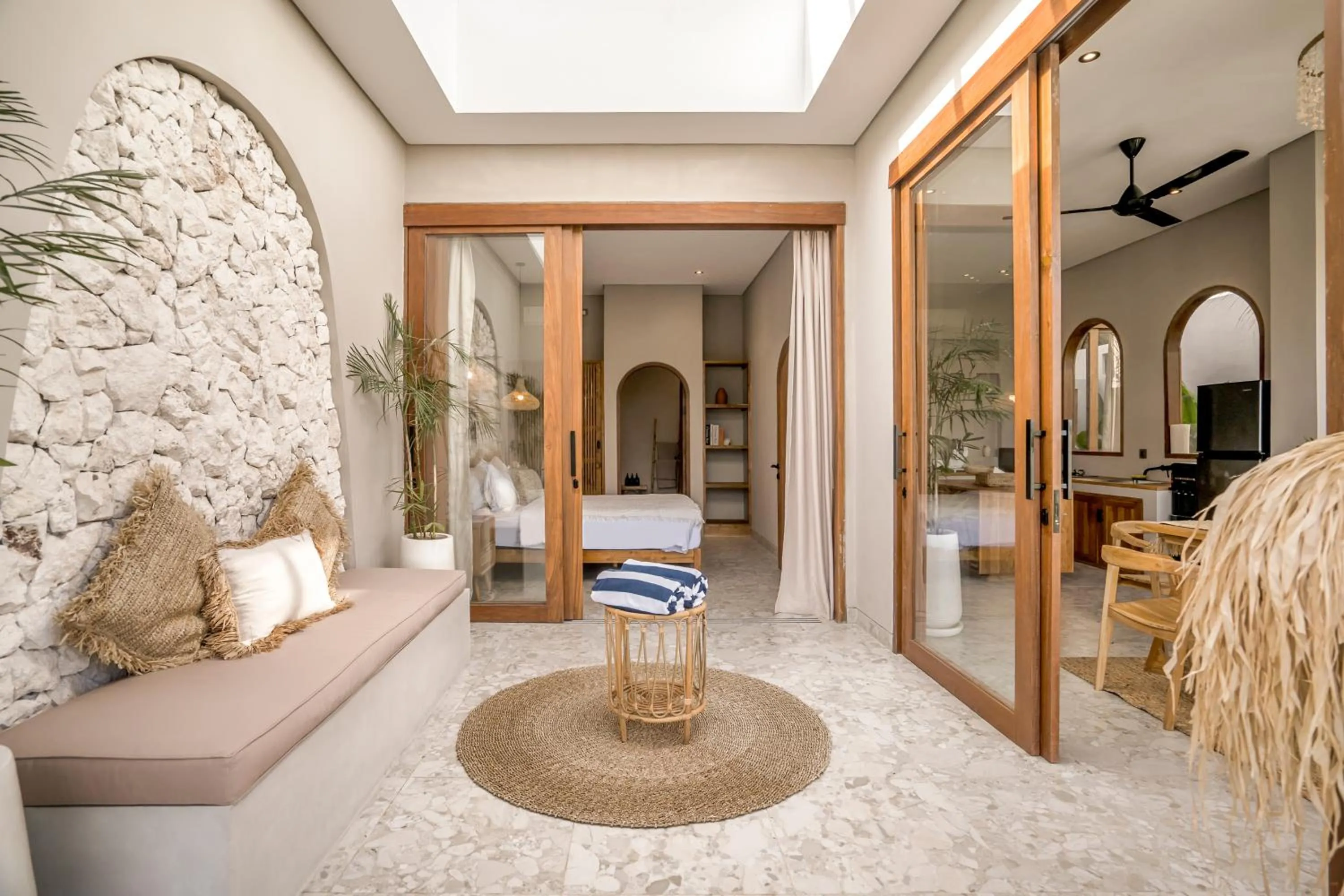 Living room in Villa Bayu by Alfred in Bali
