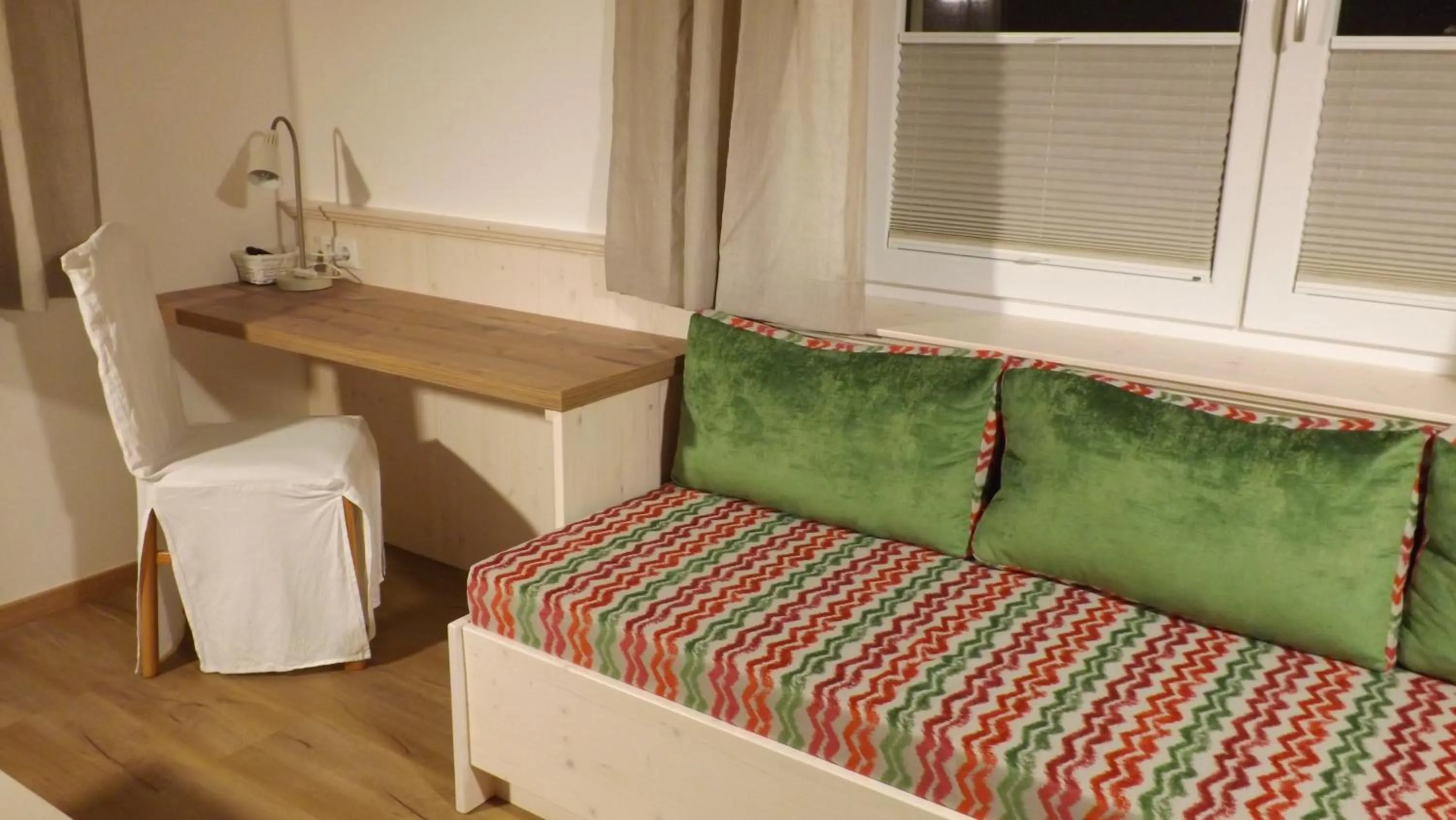 Bed in Pension Geissler-Reicher