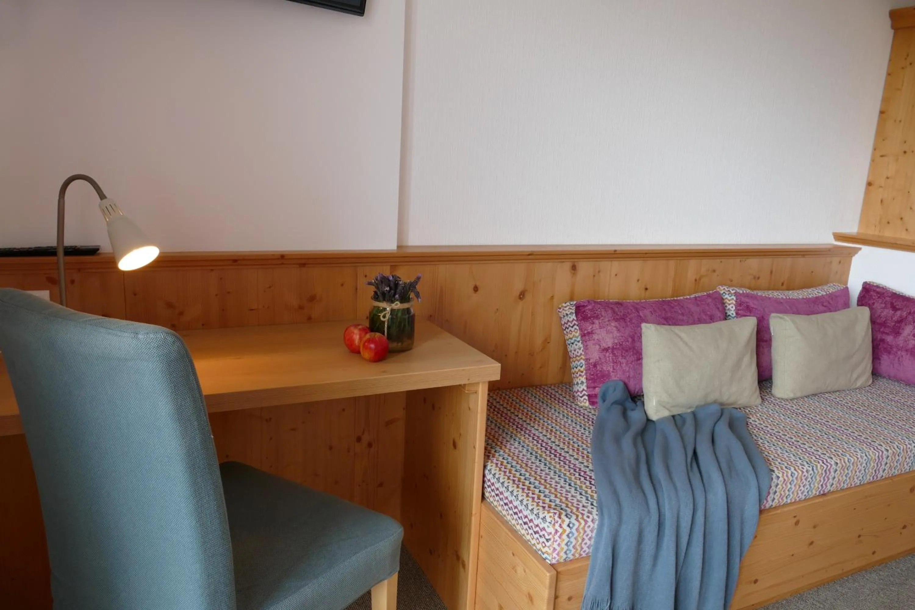 Bed in Pension Geissler-Reicher