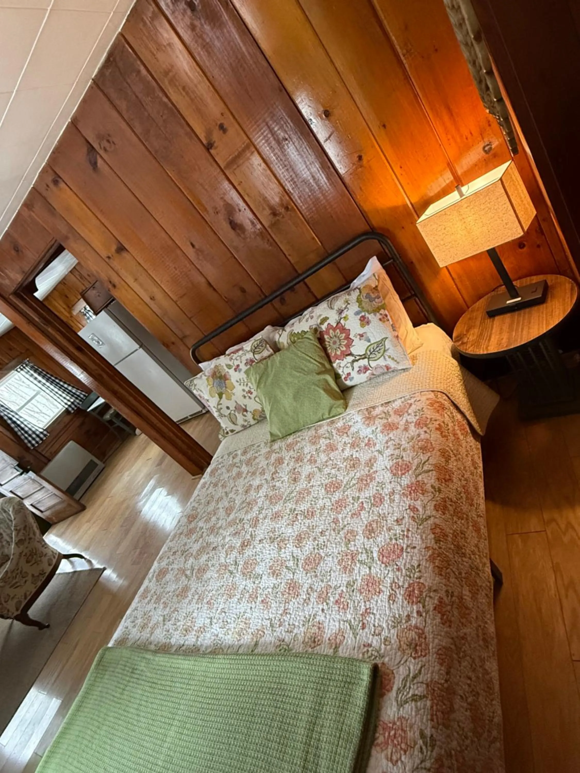 Bed in Cottage Place on Squam Lake