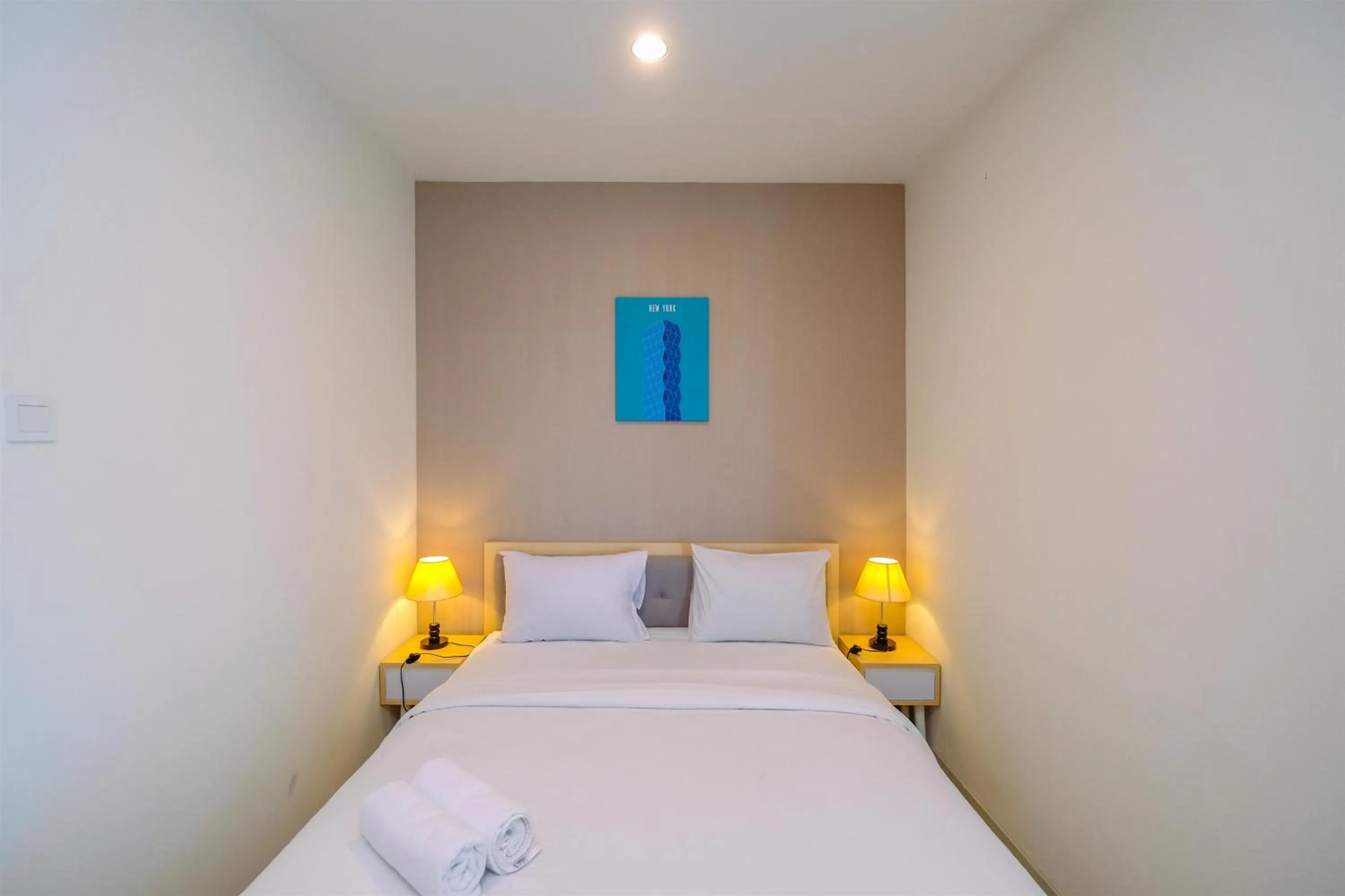 Studio Apartment in Cozy and Great Choice Studio at Grand Kamala Lagoon Apartment By Travelio