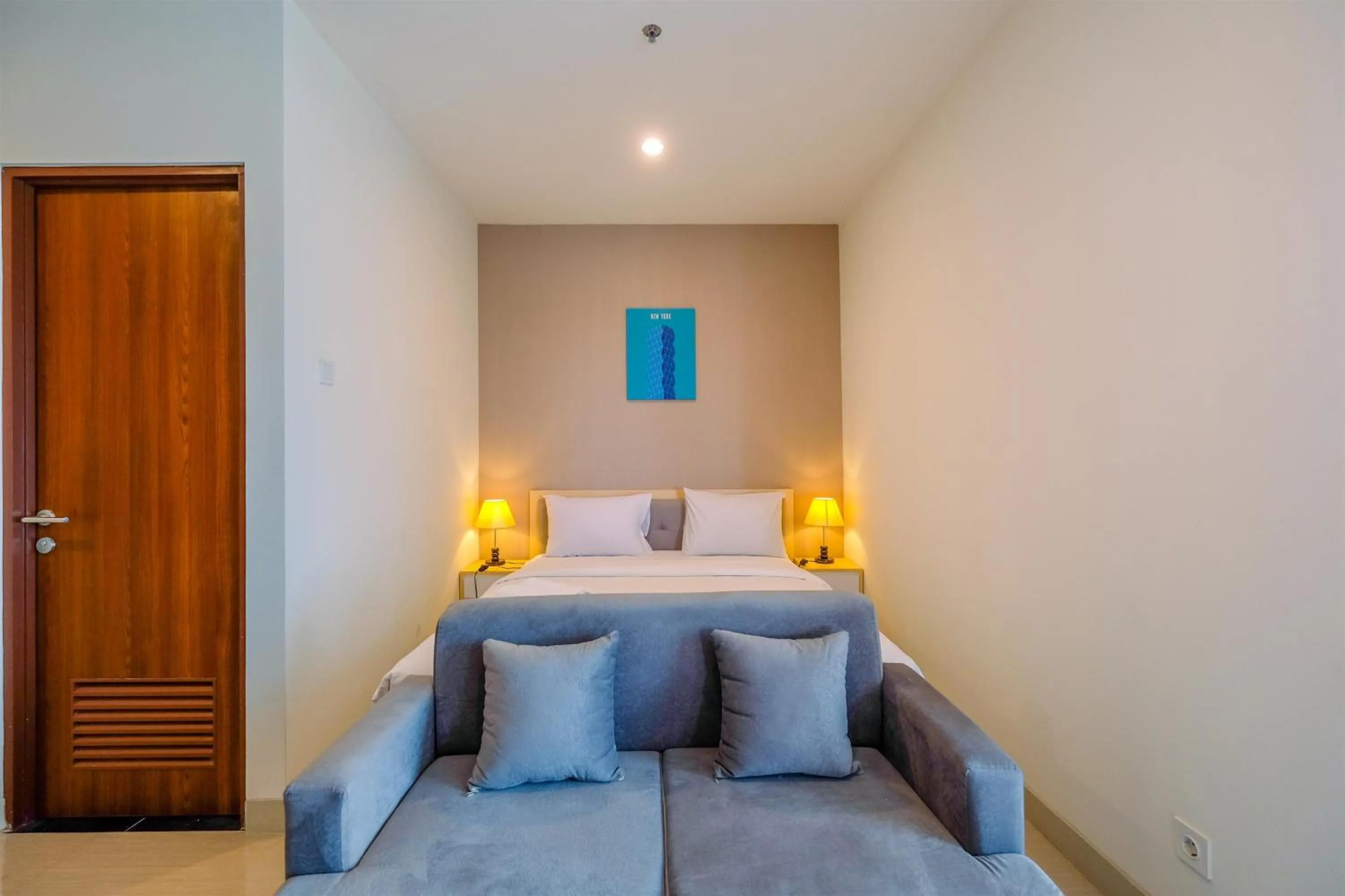 Cozy and Great Choice Studio at Grand Kamala Lagoon Apartment By Travelio