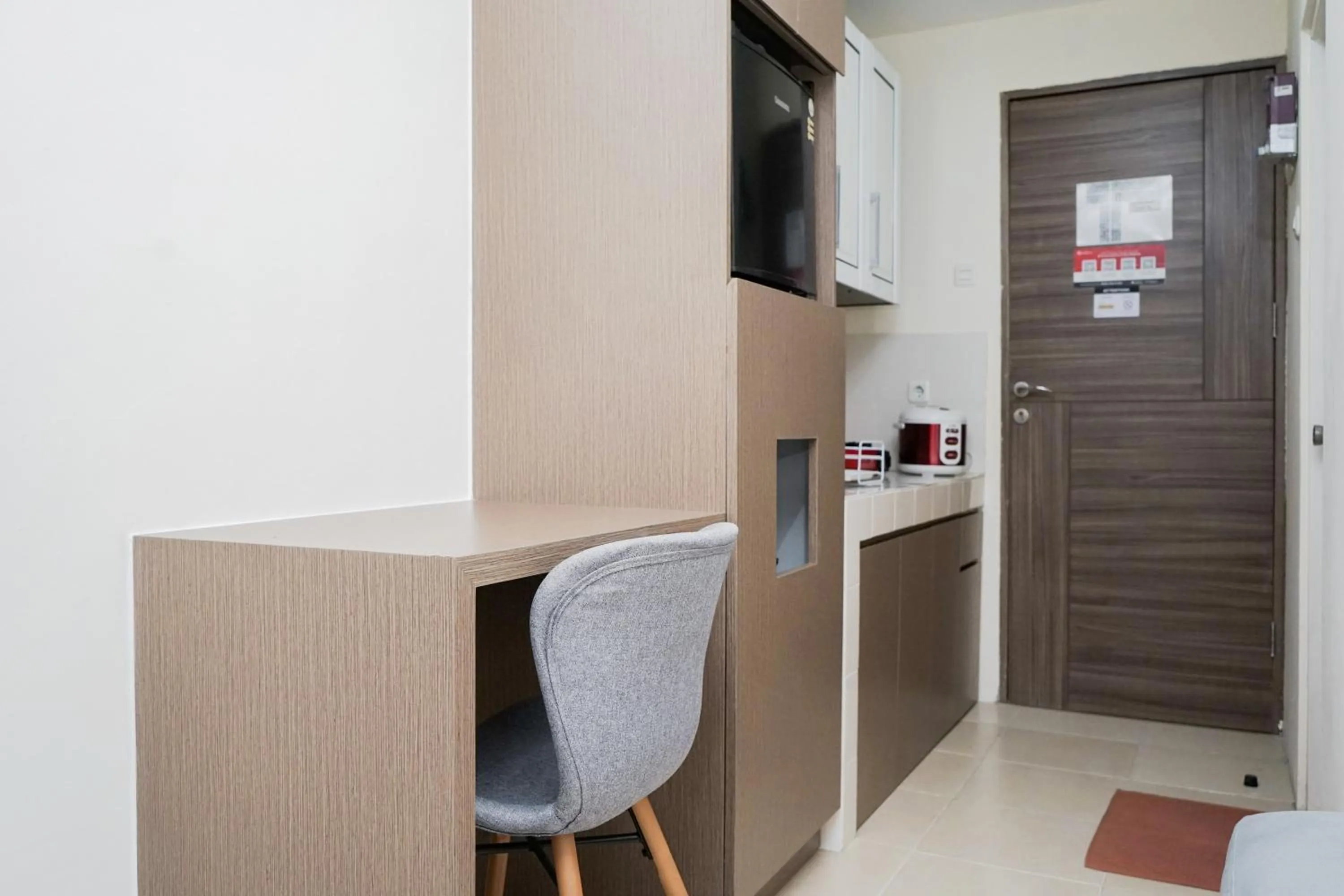 Homey and Comfact Studio at Medina Apartment By Travelio