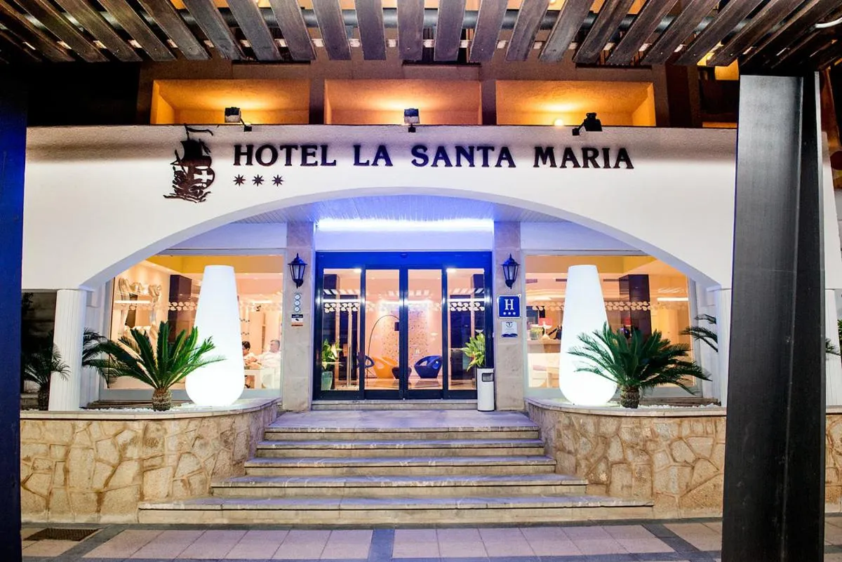 Facade/entrance in Hotel La Santa Maria