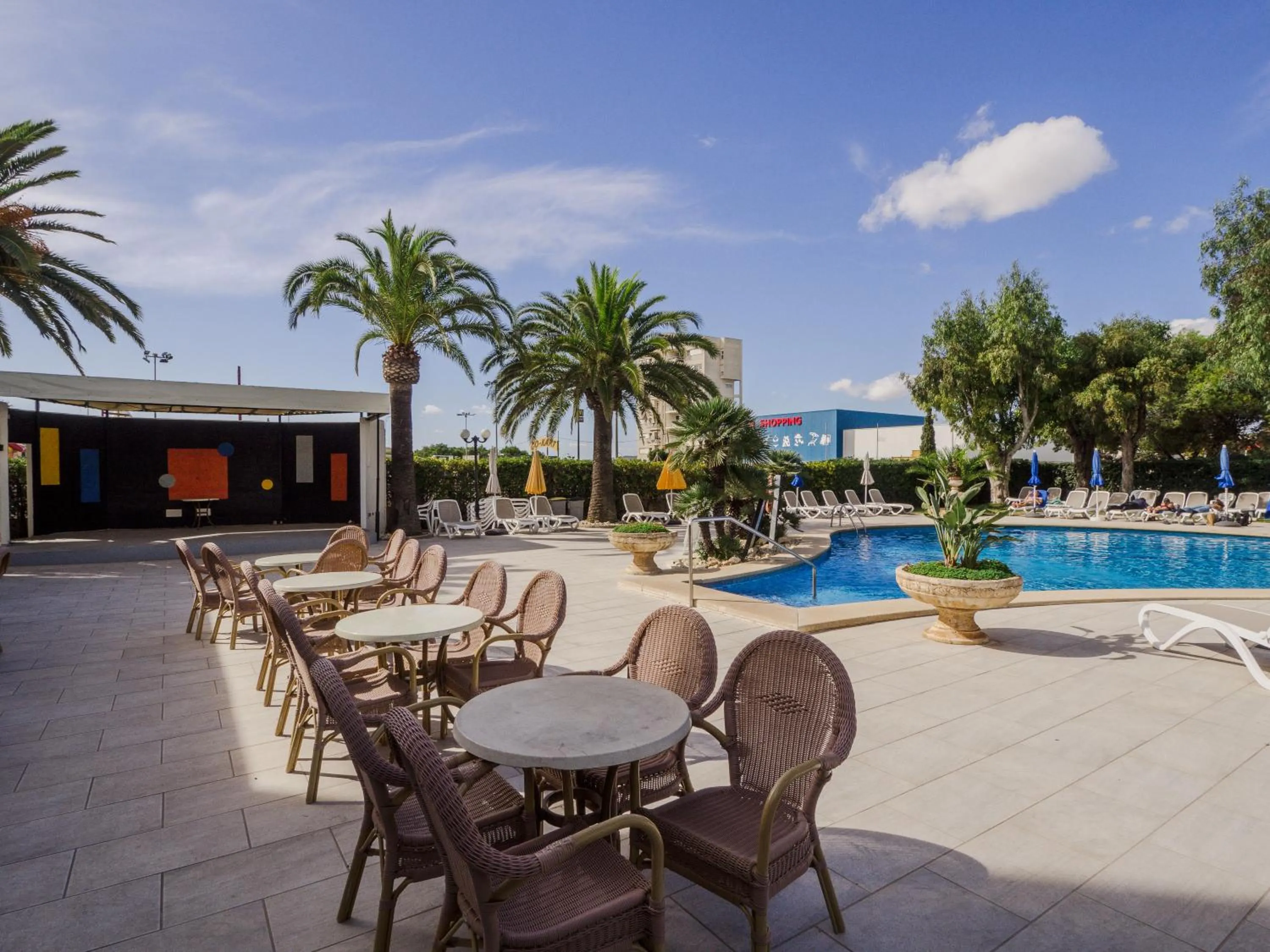 Property building in Hotel La Santa Maria