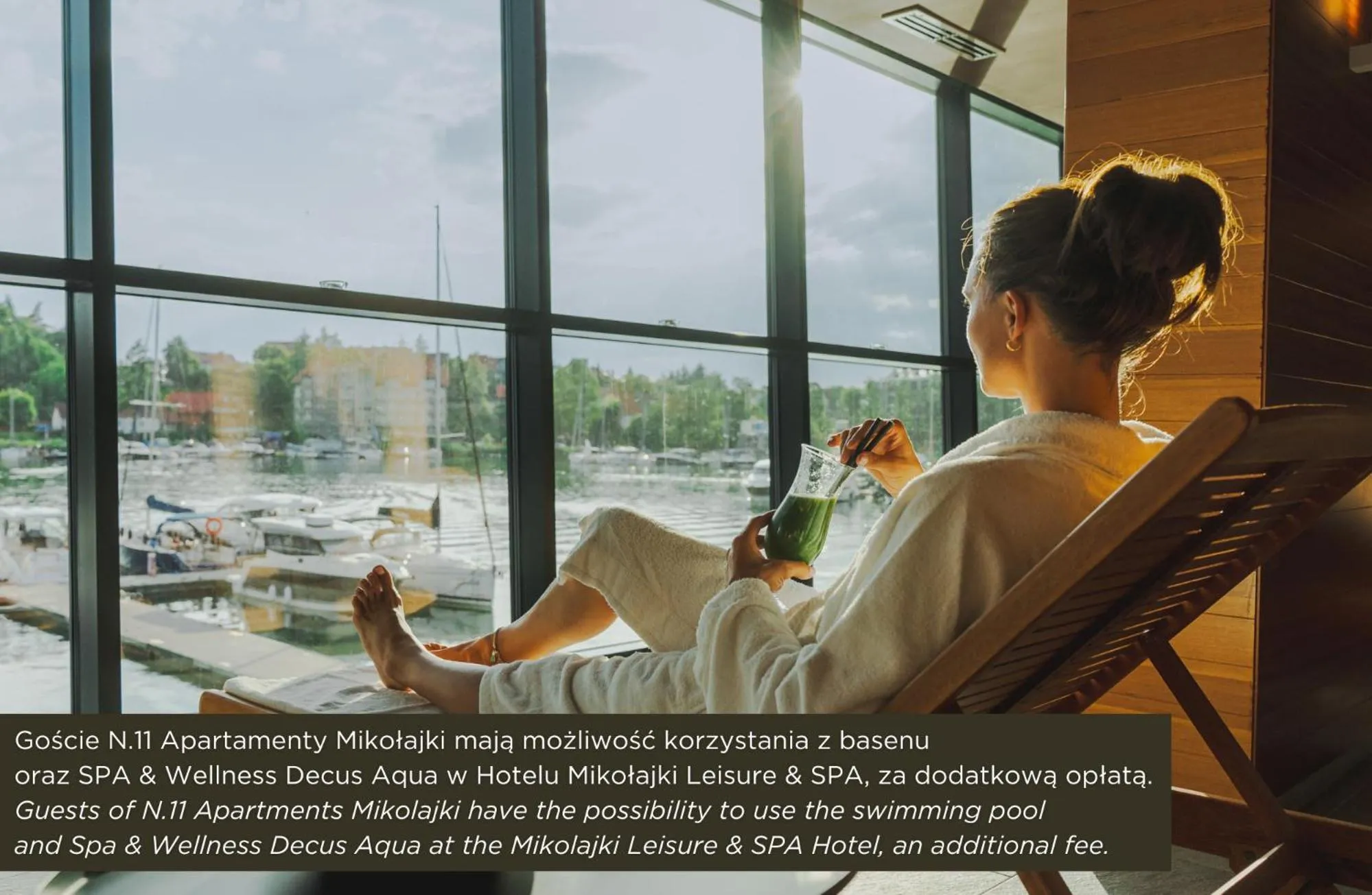 Spa and wellness centre/facilities in Apartamenty Premium N11 Mikołajki - Destigo Hotels