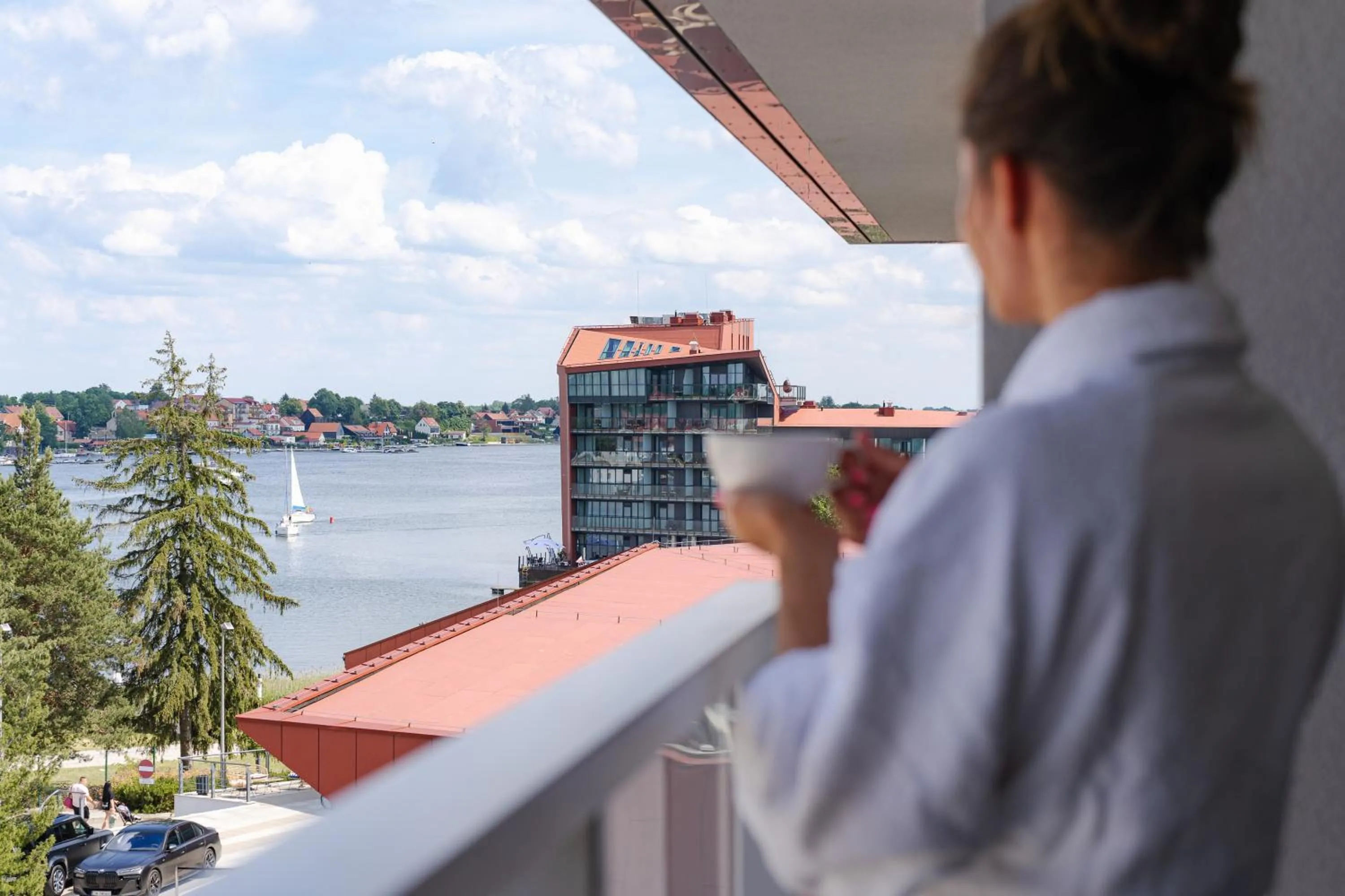 Balcony/Terrace in Apartamenty Premium N11 Mikołajki - Destigo Hotels