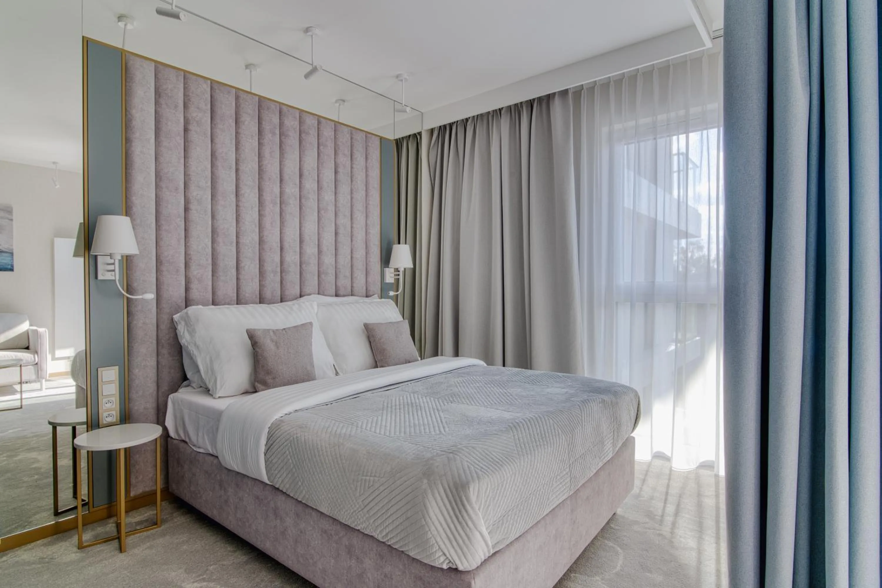 Bed in Apartamenty Premium N11 Mikołajki - Destigo Hotels