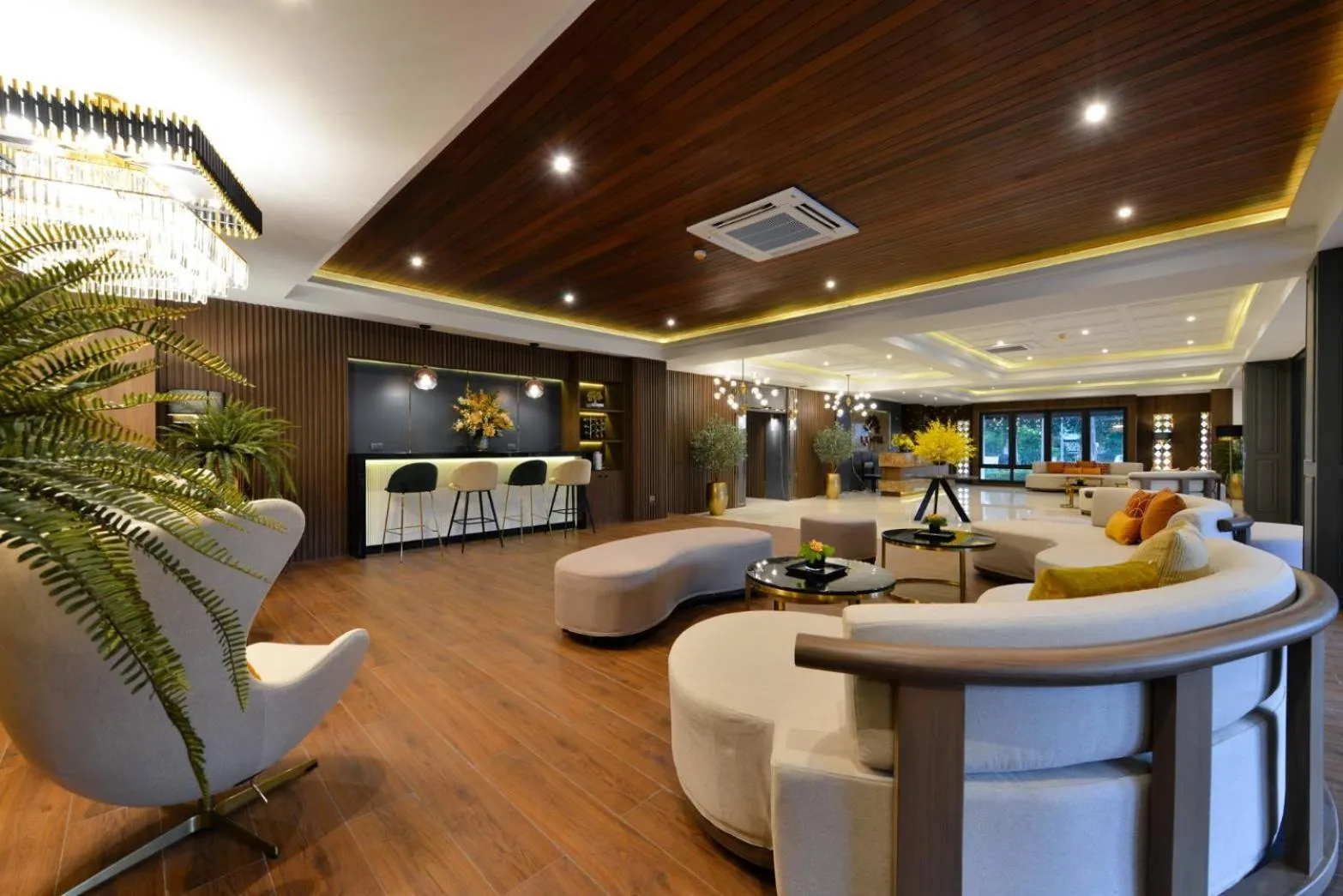Lobby or reception in Kastel Pattaya Hotel