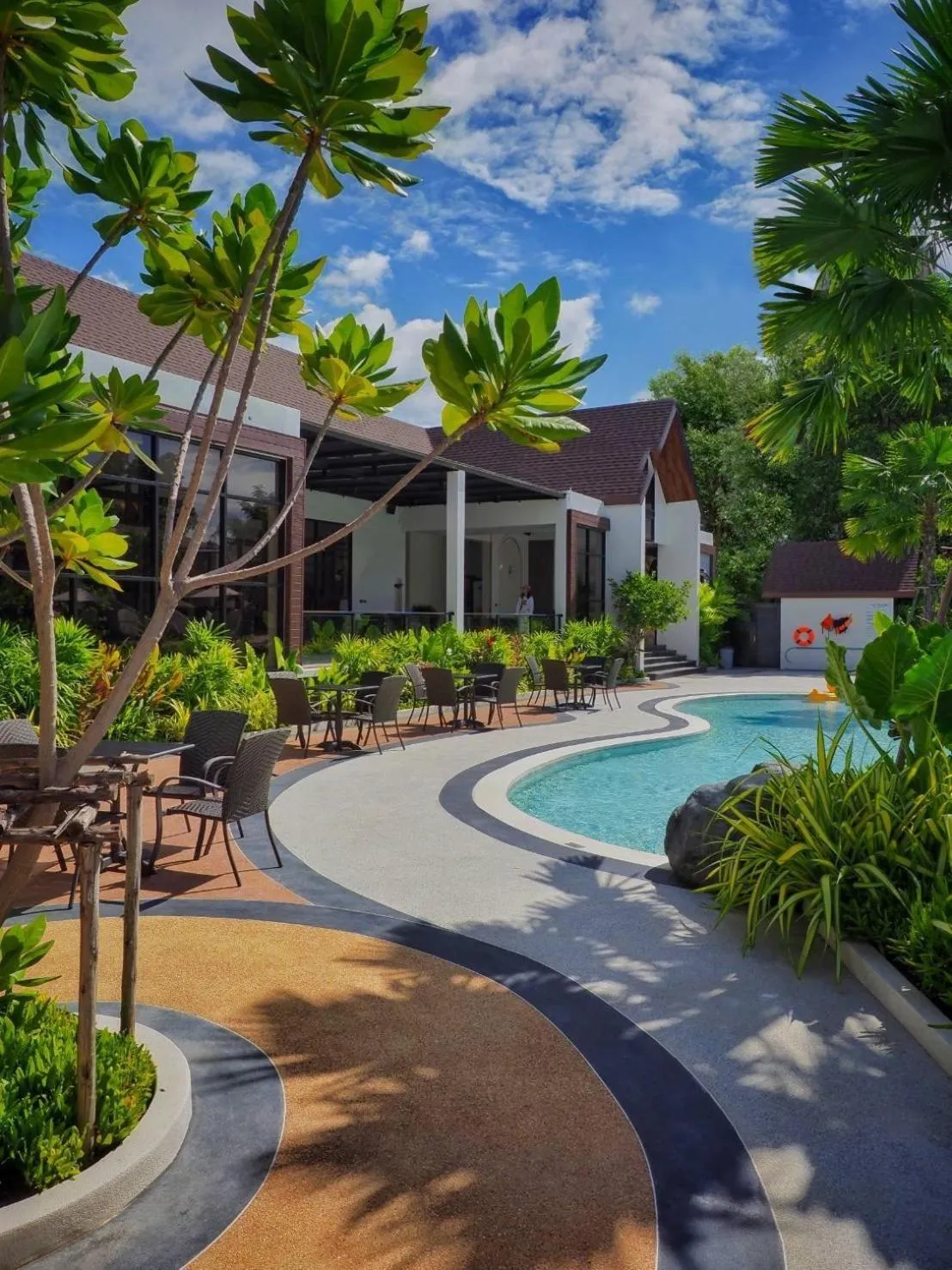 Property building in Kastel Pattaya Hotel