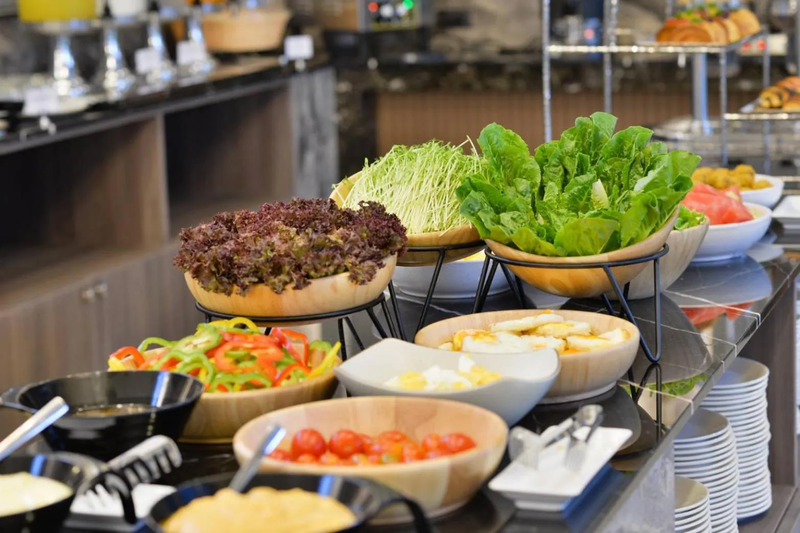 Breakfast in Kastel Pattaya Hotel