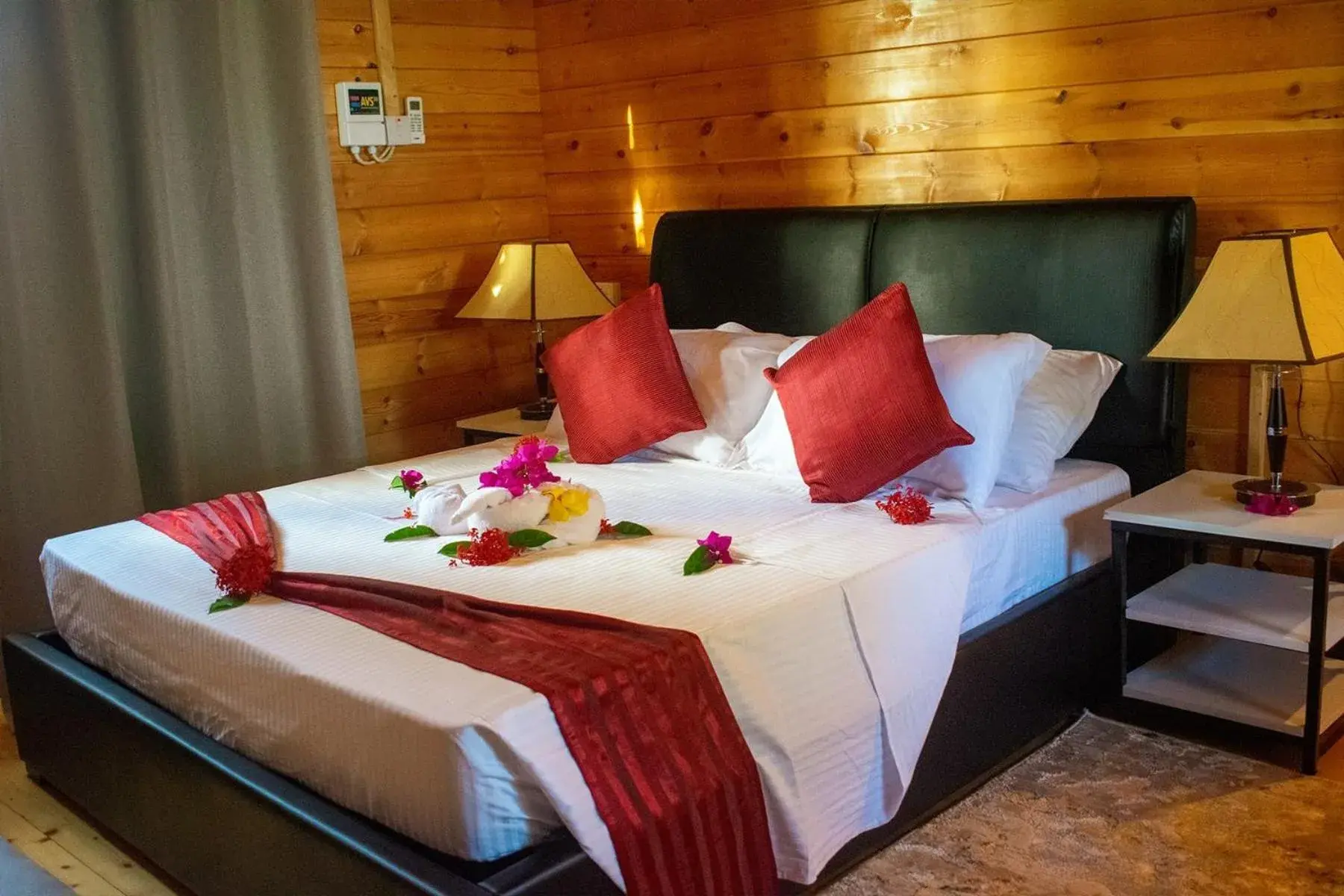 Bed in Utende Seacliff Resort Bed in Utende Seacliff Resort