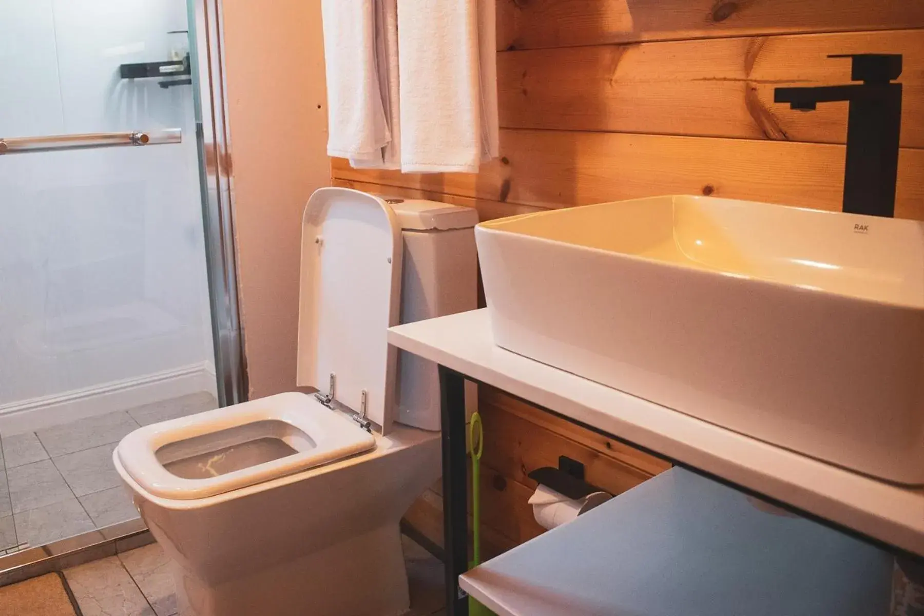 Toilet in Utende Seacliff Resort Toilet in Utende Seacliff Resort