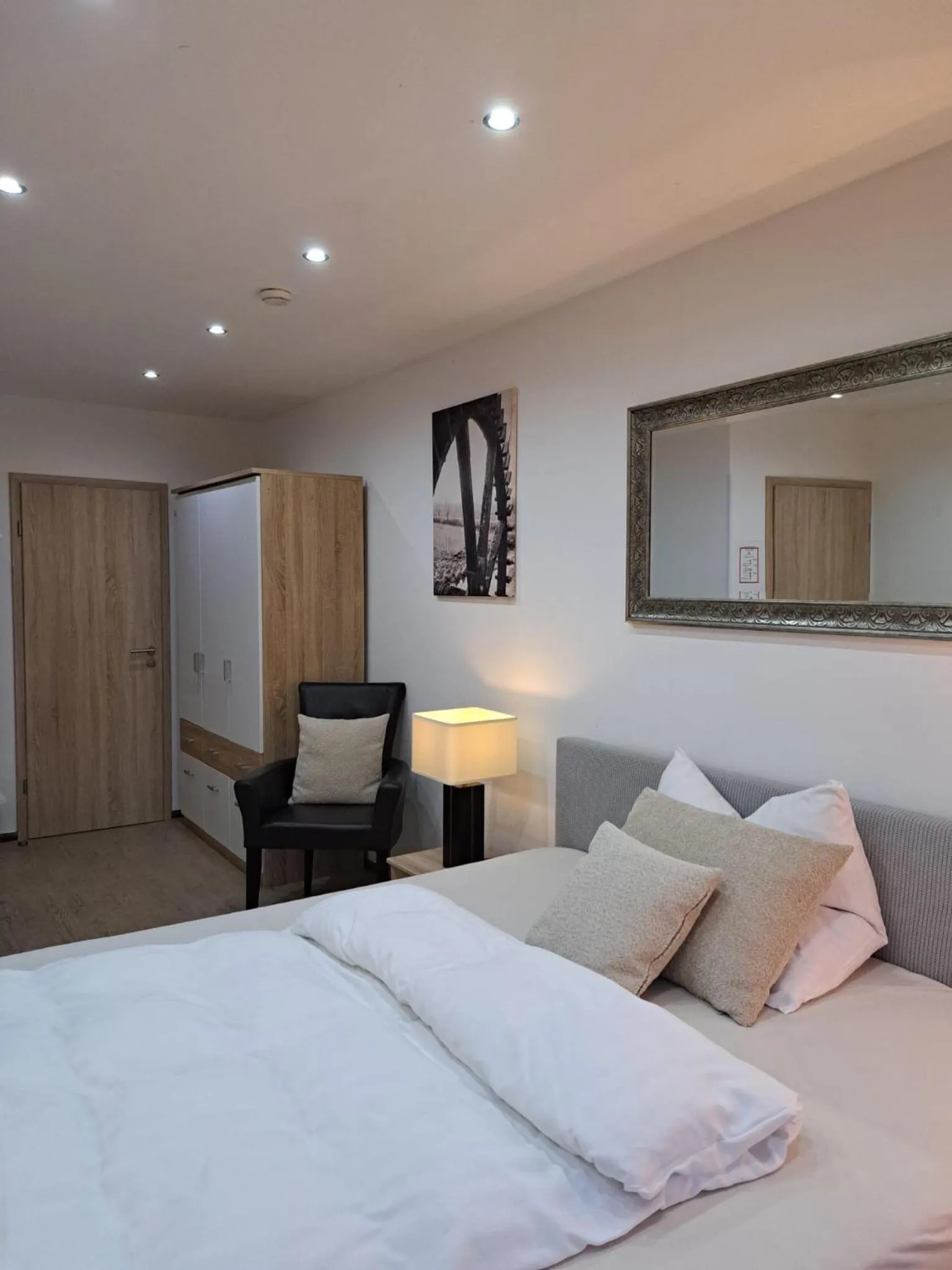 Bed in Hotel & Restaurant Brommler Mühle