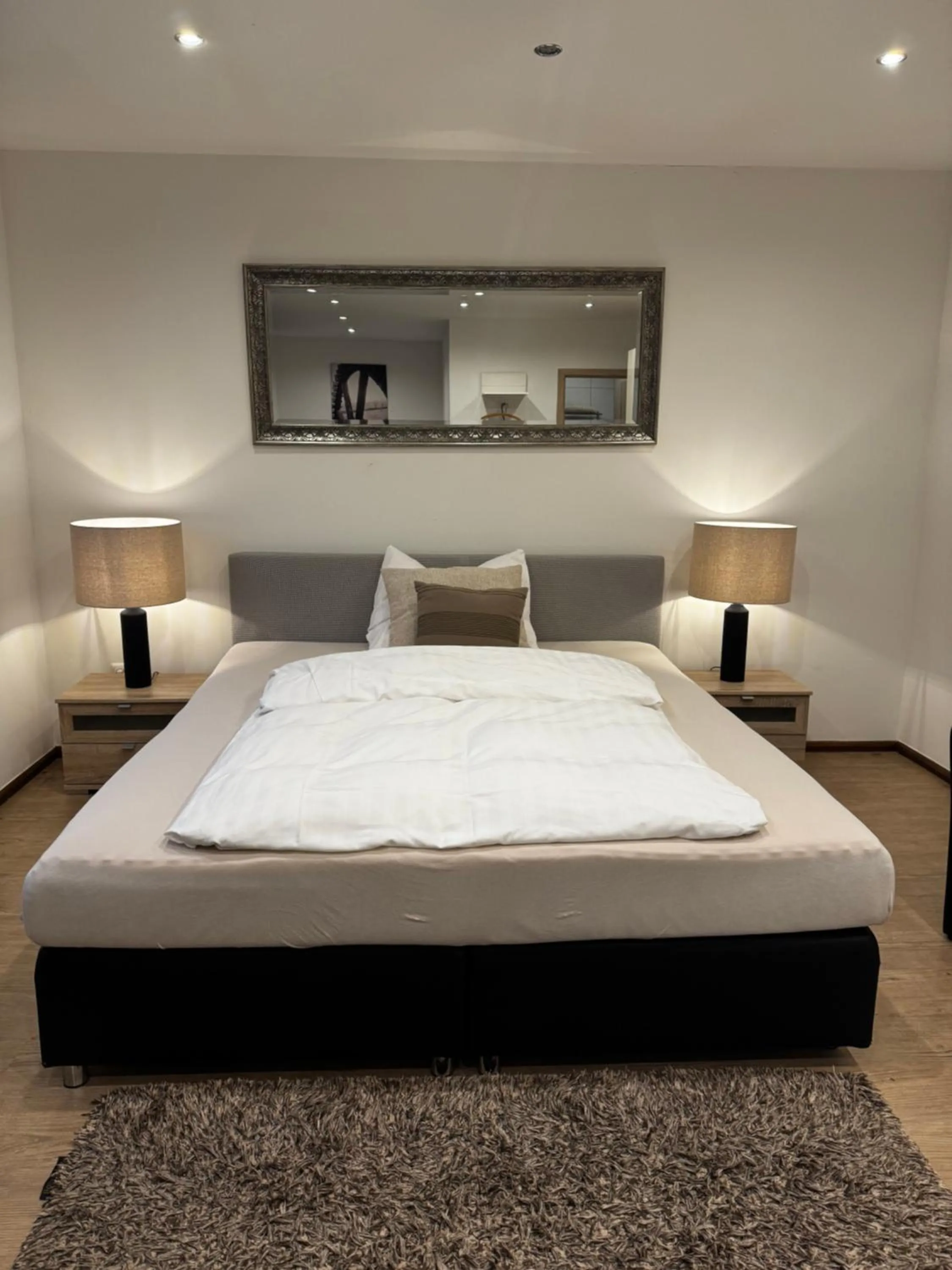 Bed in Hotel & Restaurant Brommler Mühle