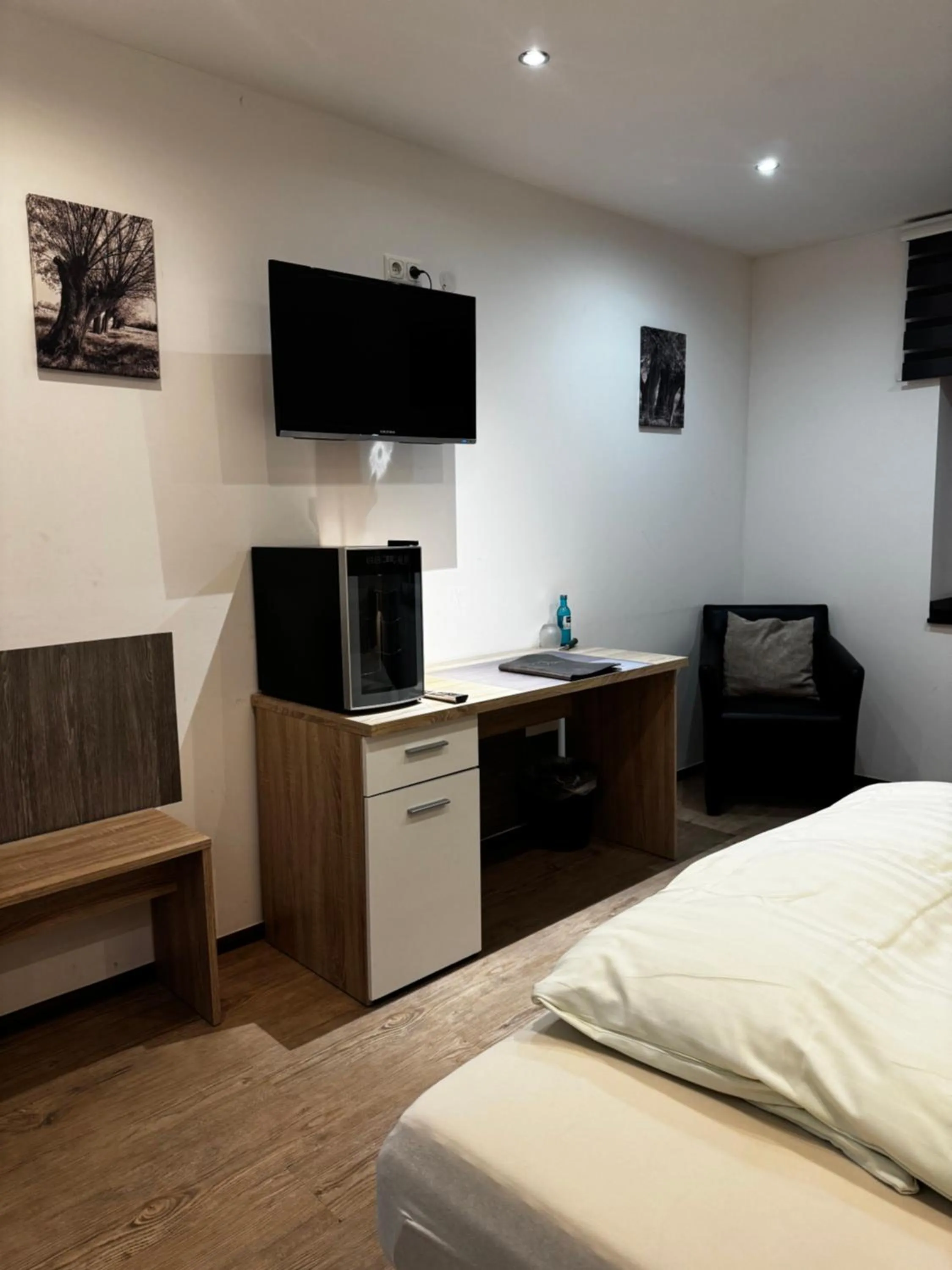 Bed in Hotel & Restaurant Brommler Mühle