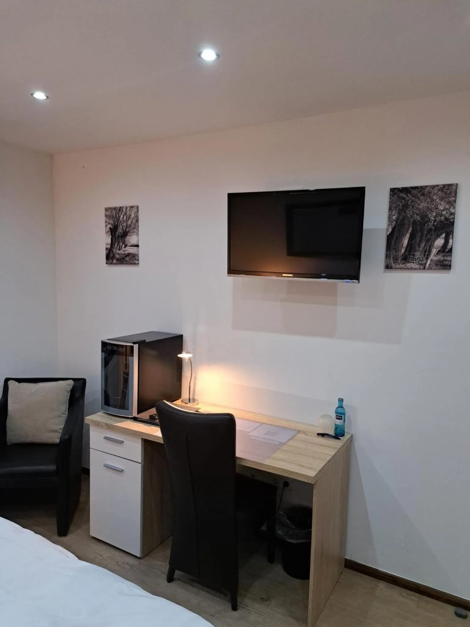 Bed in Hotel & Restaurant Brommler Mühle