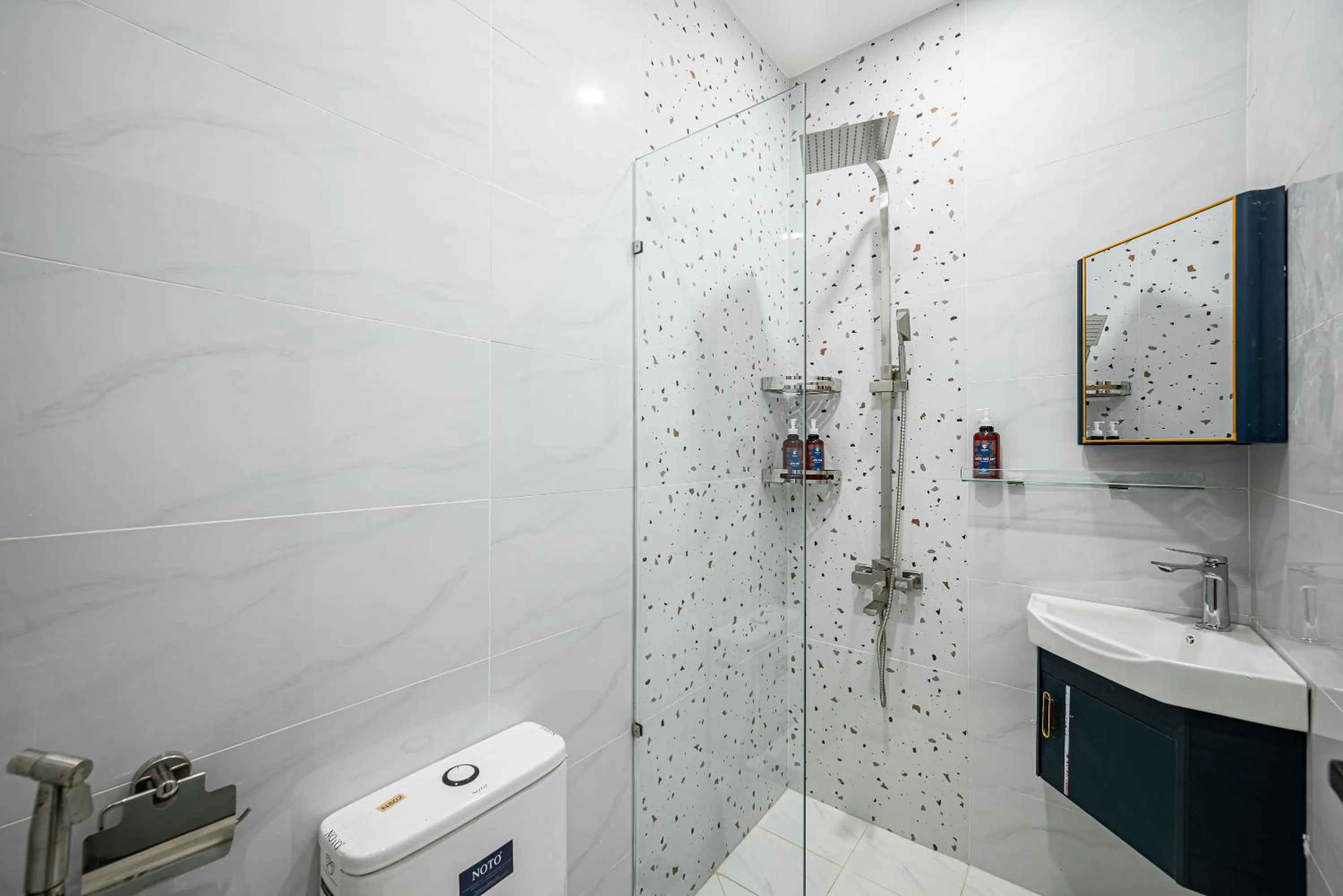 Shower in Cozrum Homes - Spring Residence