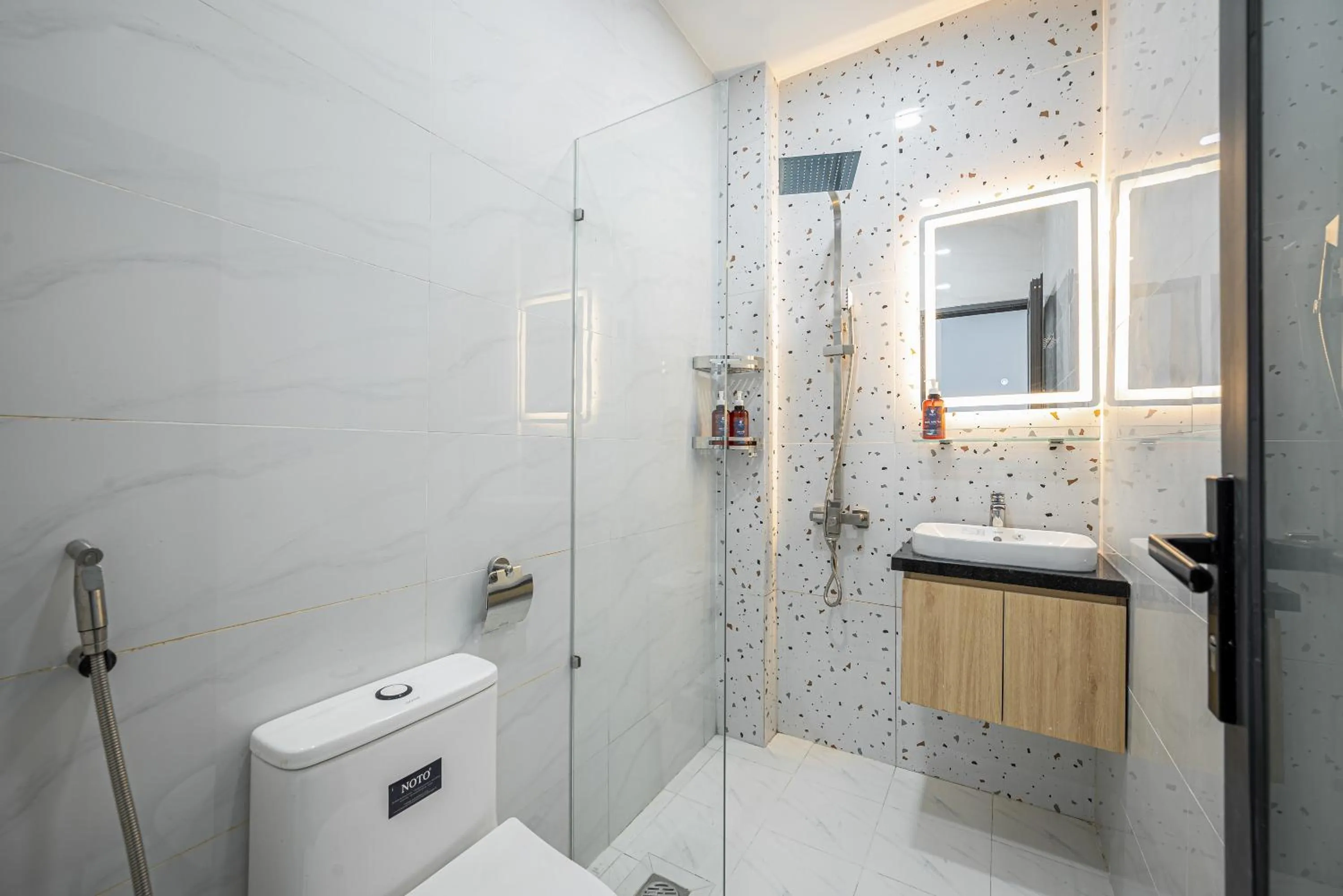 Shower in Cozrum Homes - Spring Residence