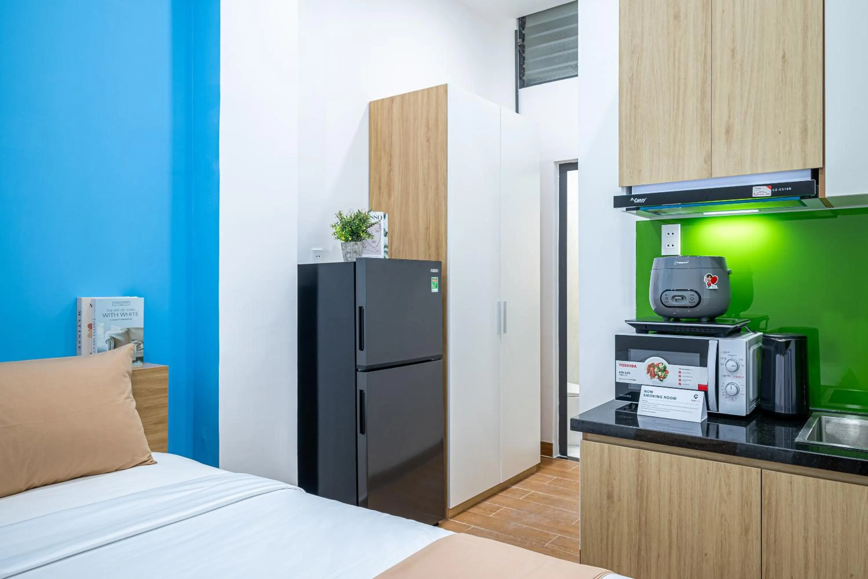 Bed in Cozrum Homes - Spring Residence