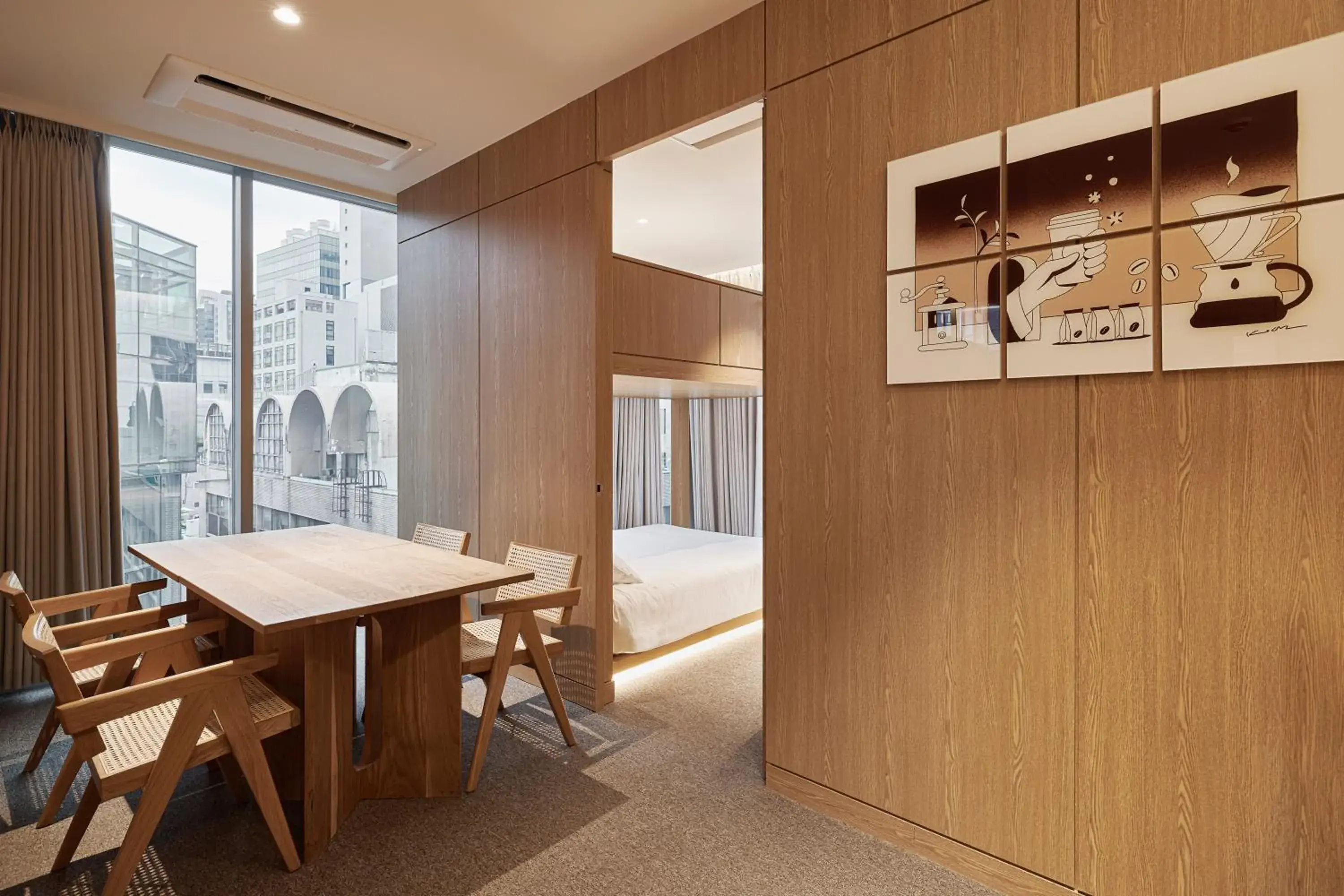 City view in HOTEL DRIP&DROP, Myeongdong City view in HOTEL DRIP&DROP, Myeongdong