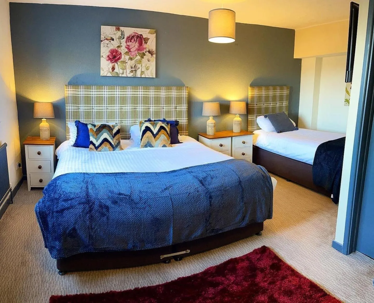 Standard Twin Room with Private Bathroom in The Coach and Horses Inn