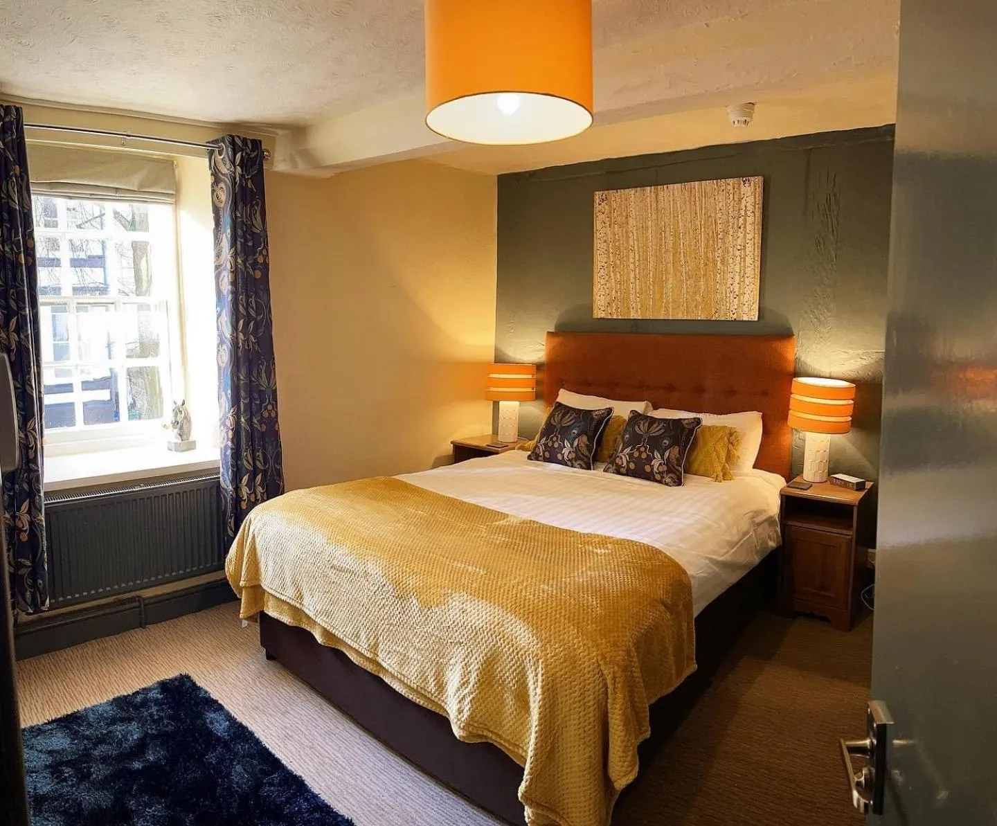 Bed in The Coach and Horses Inn
