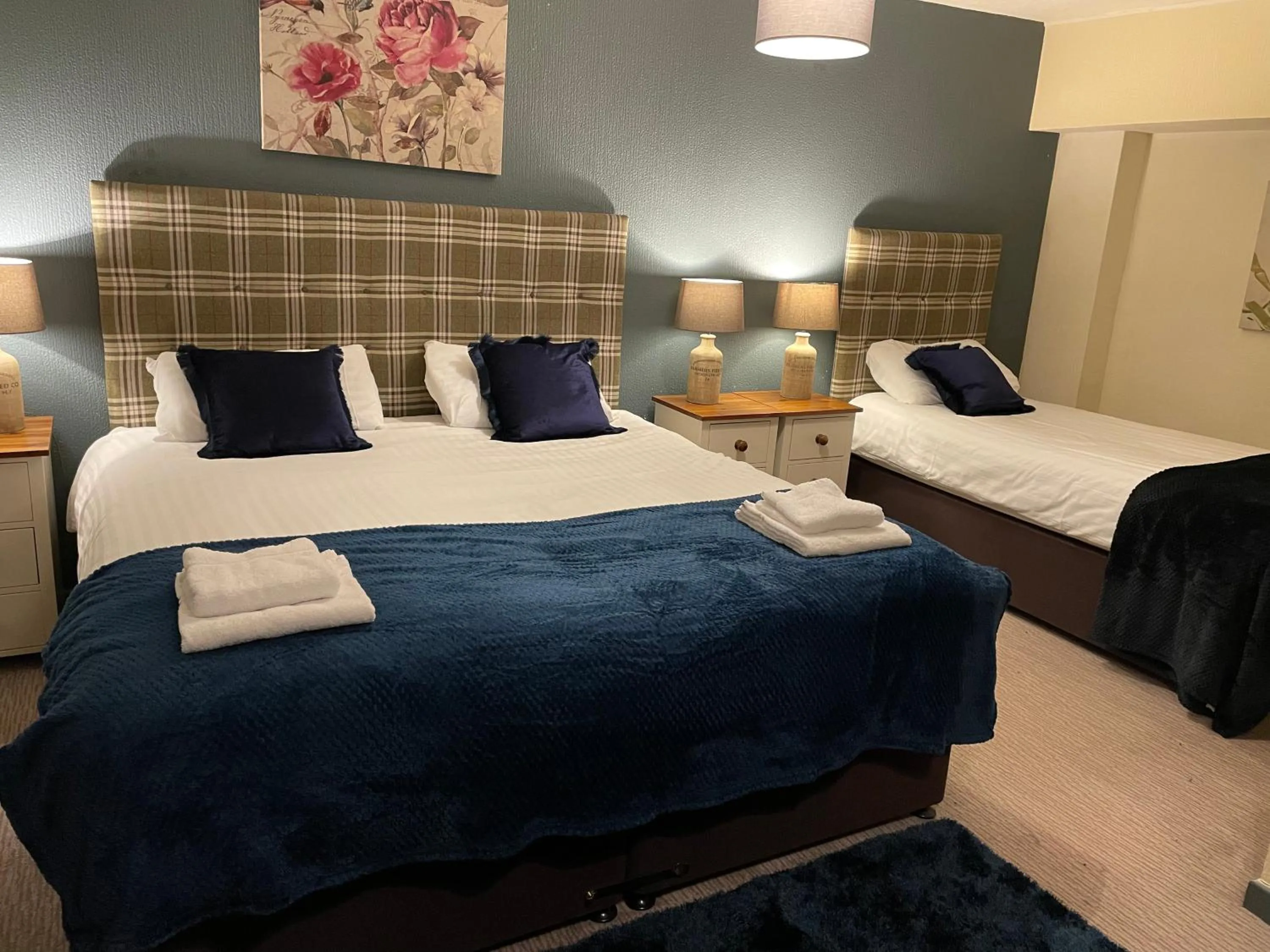 Bed in The Coach and Horses Inn