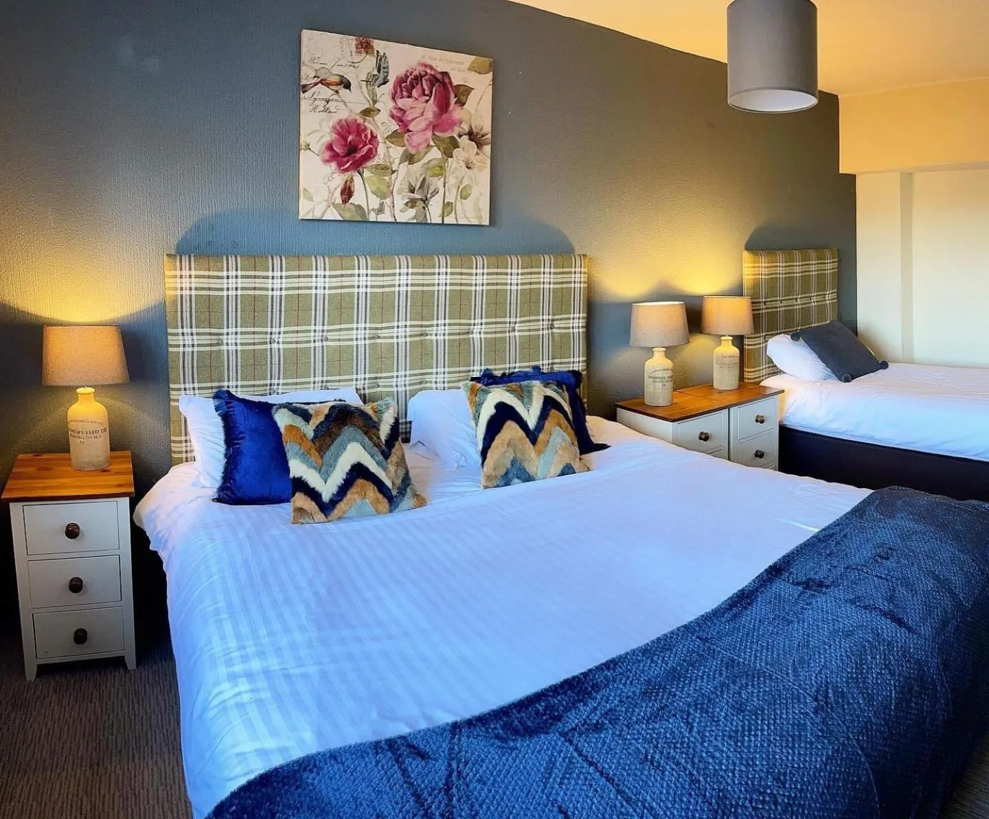 Bed in The Coach and Horses Inn