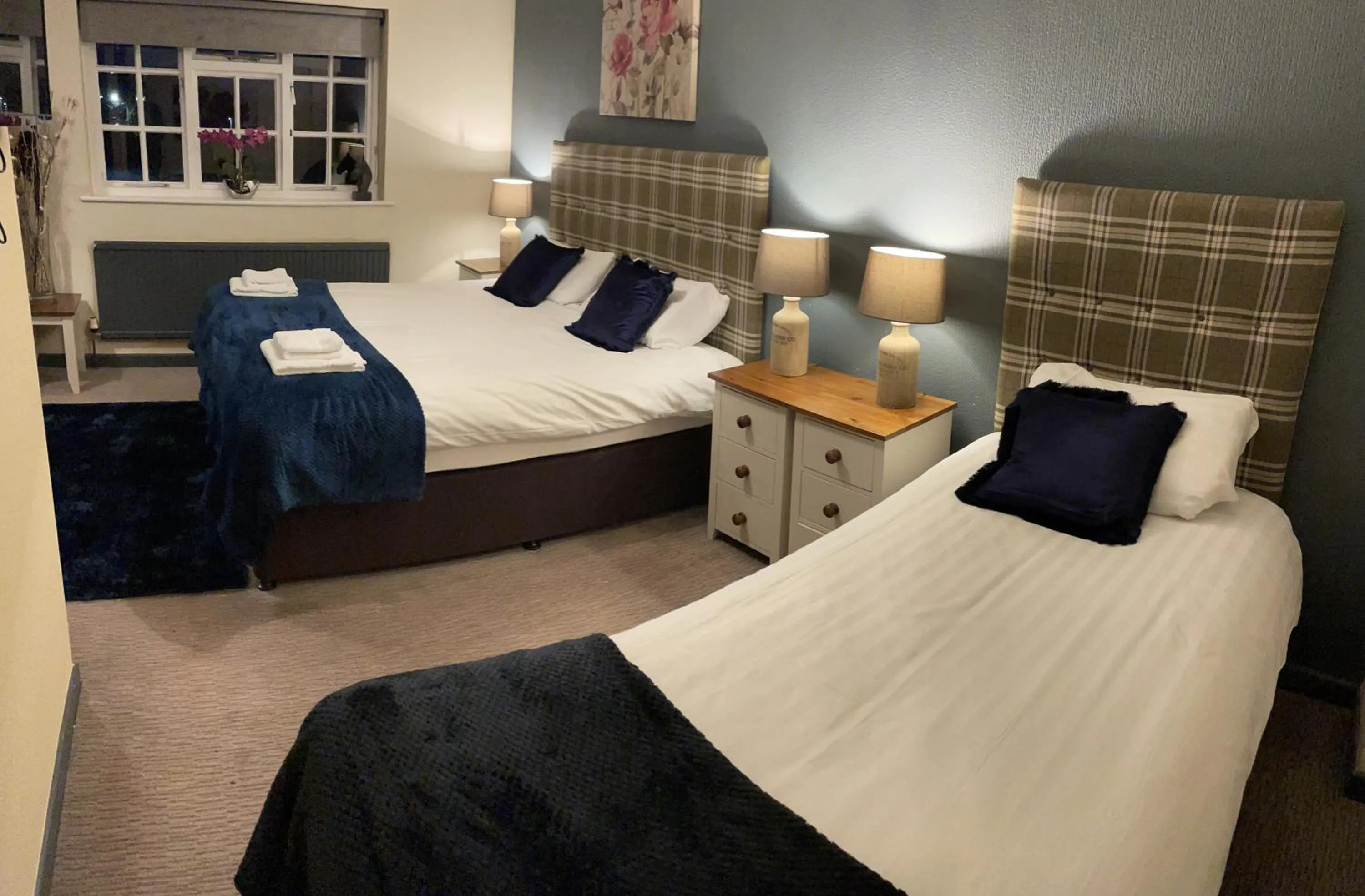 Bed in The Coach and Horses Inn