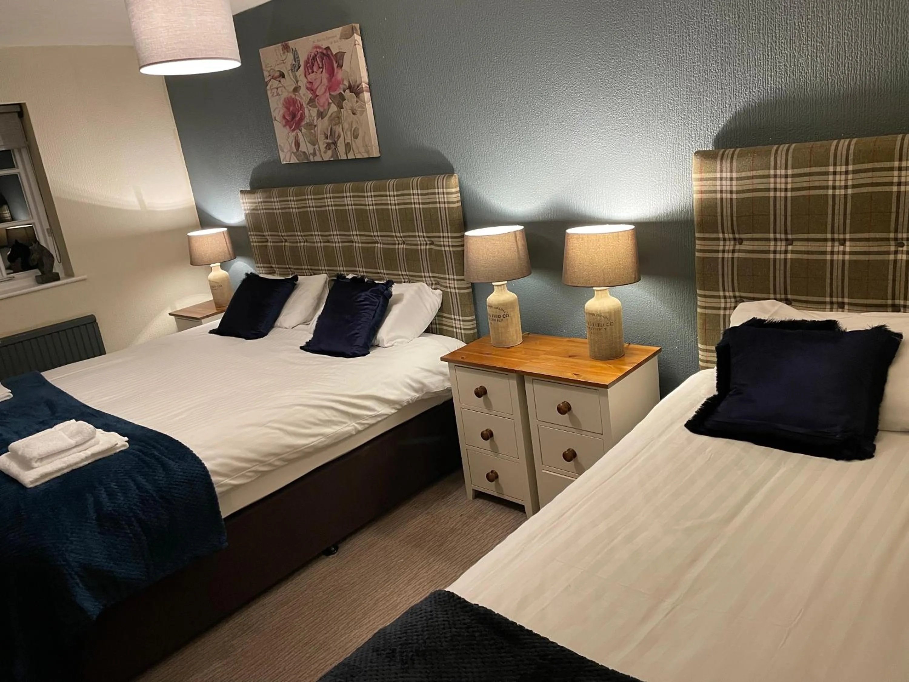 Bed in The Coach and Horses Inn