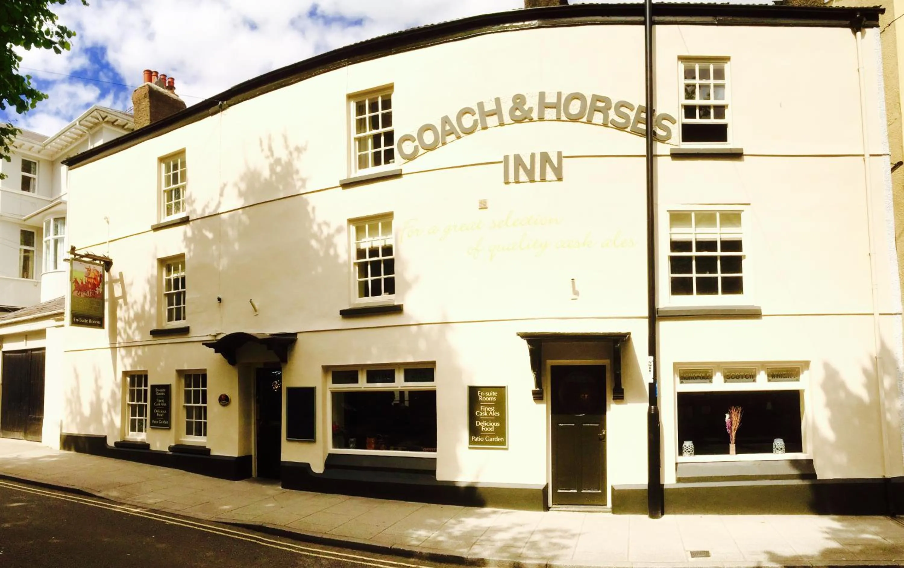 Property building in The Coach and Horses Inn