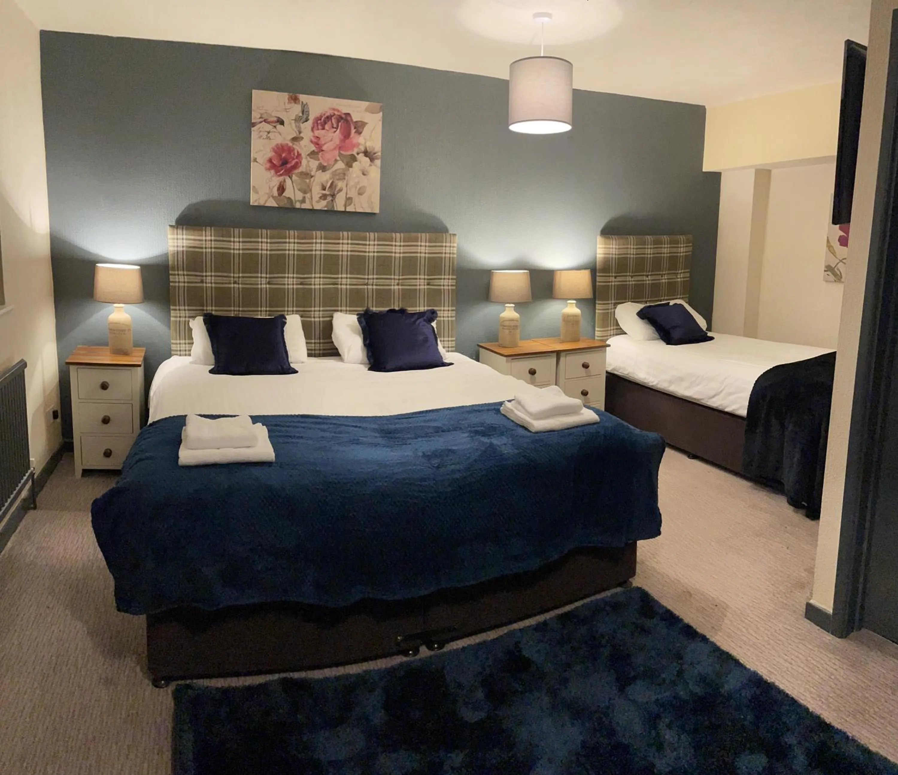 Bed in The Coach and Horses Inn