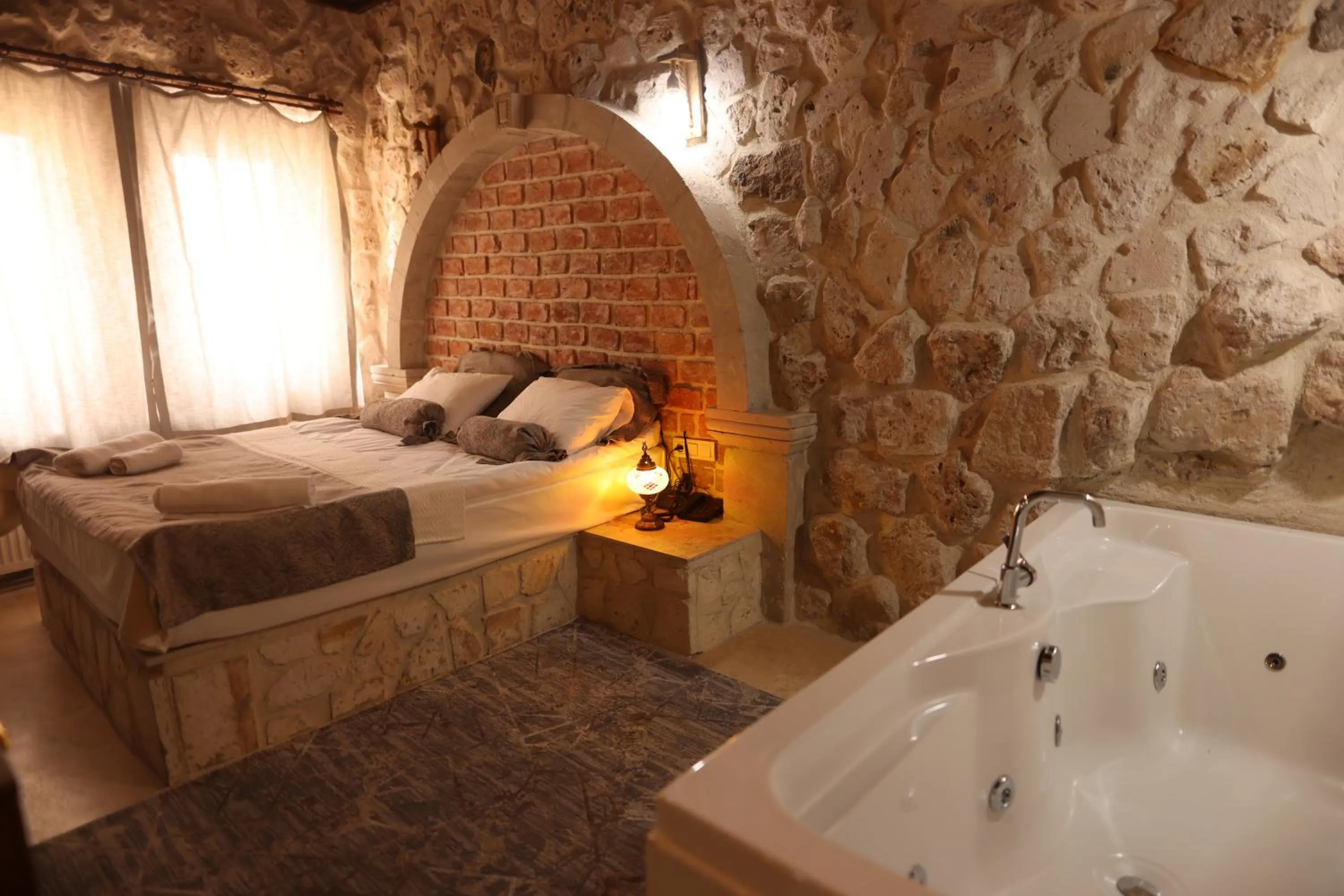 Bed in Wisstone Hotel