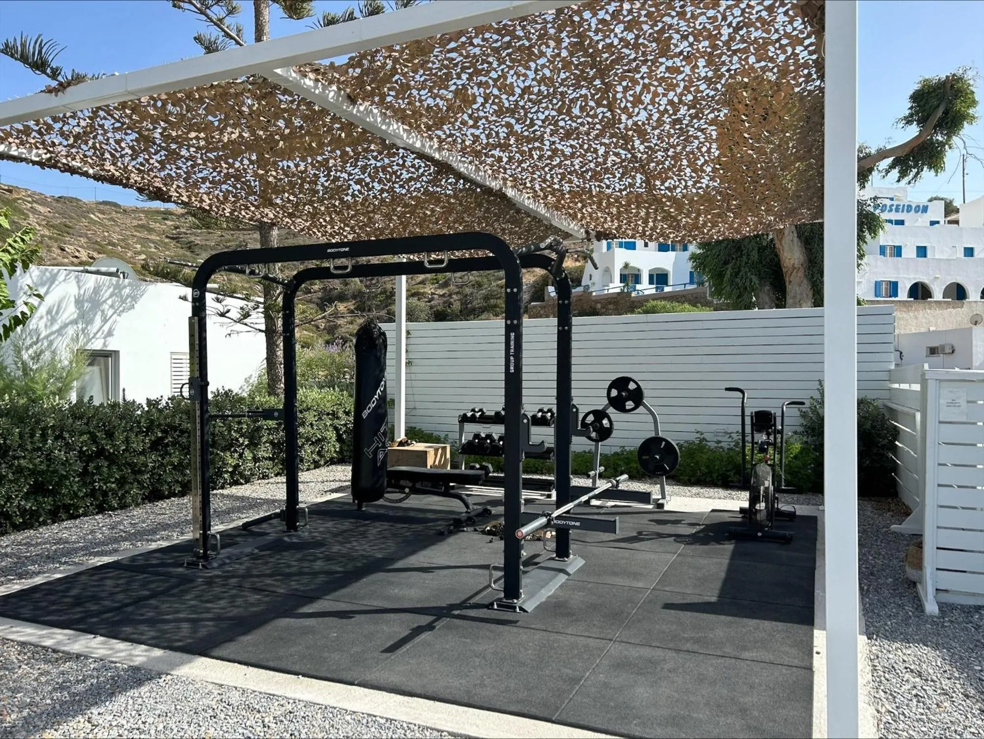 Fitness centre/facilities in Relux Ios Hotel