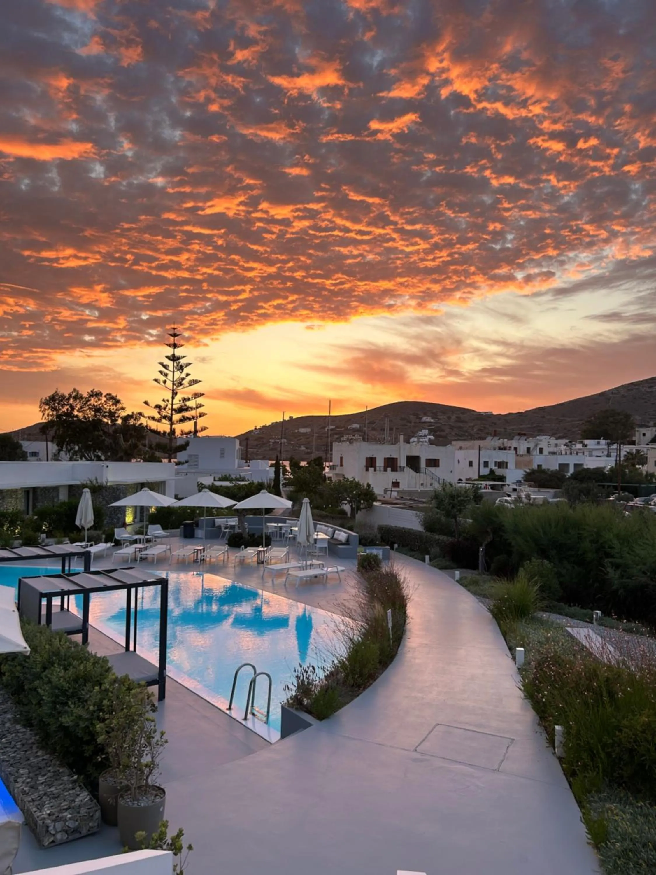 Balcony/Terrace in Relux Ios Hotel