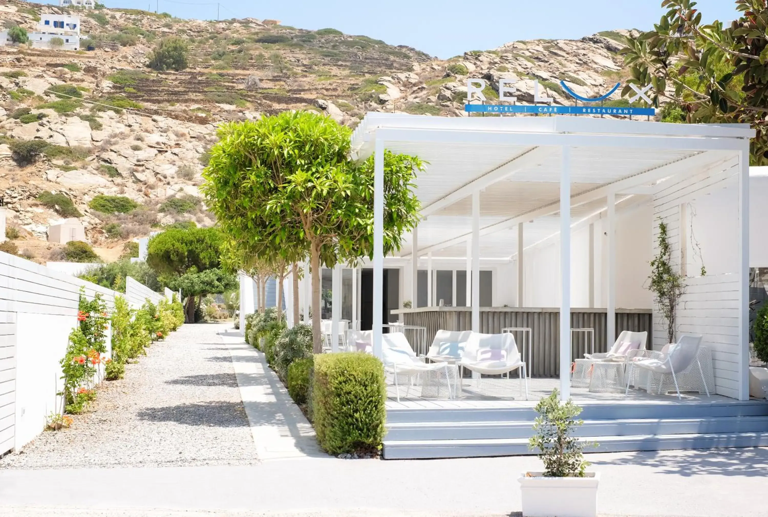 Facade/entrance in Relux Ios Hotel Facade/entrance in Relux Ios Hotel