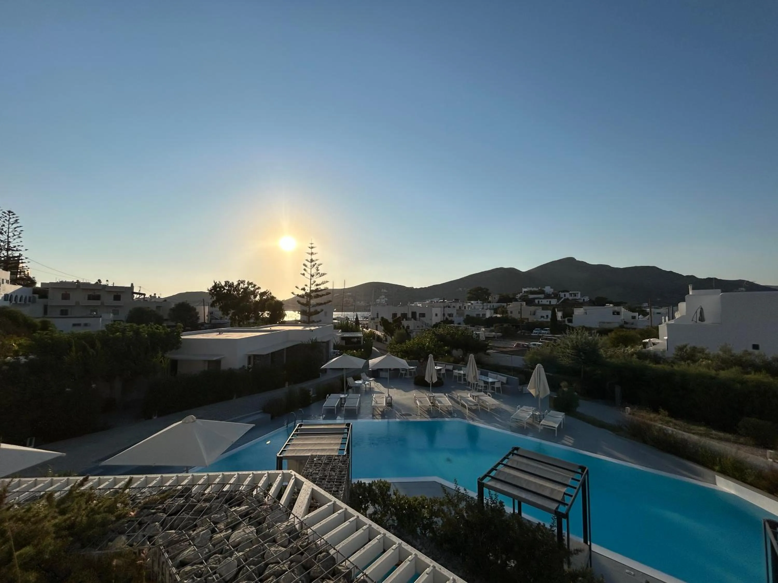 Balcony/Terrace in Relux Ios Hotel
