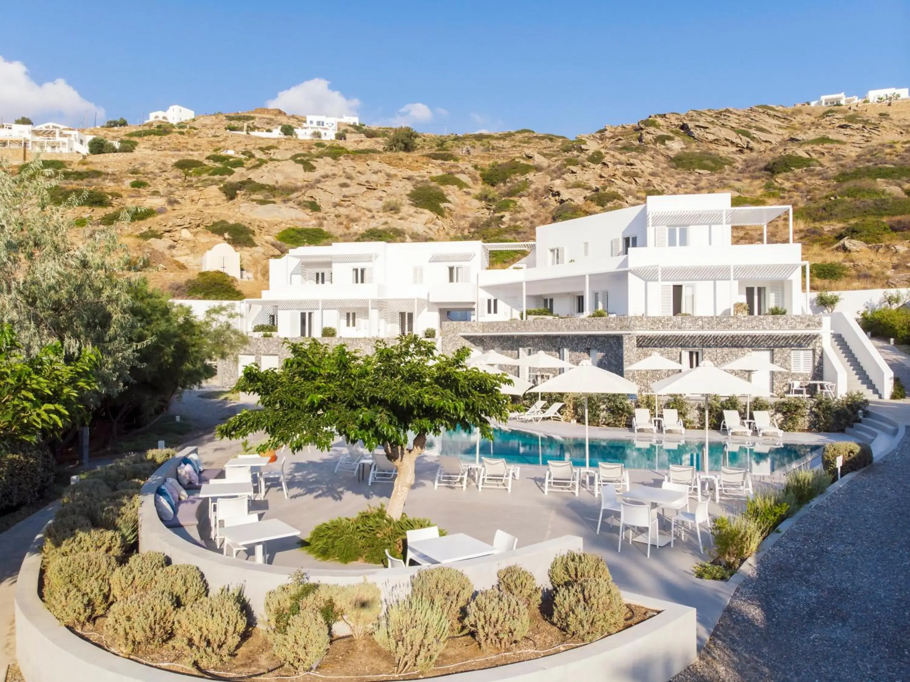 Bird's eye view in Relux Ios Hotel Bird's eye view in Relux Ios Hotel