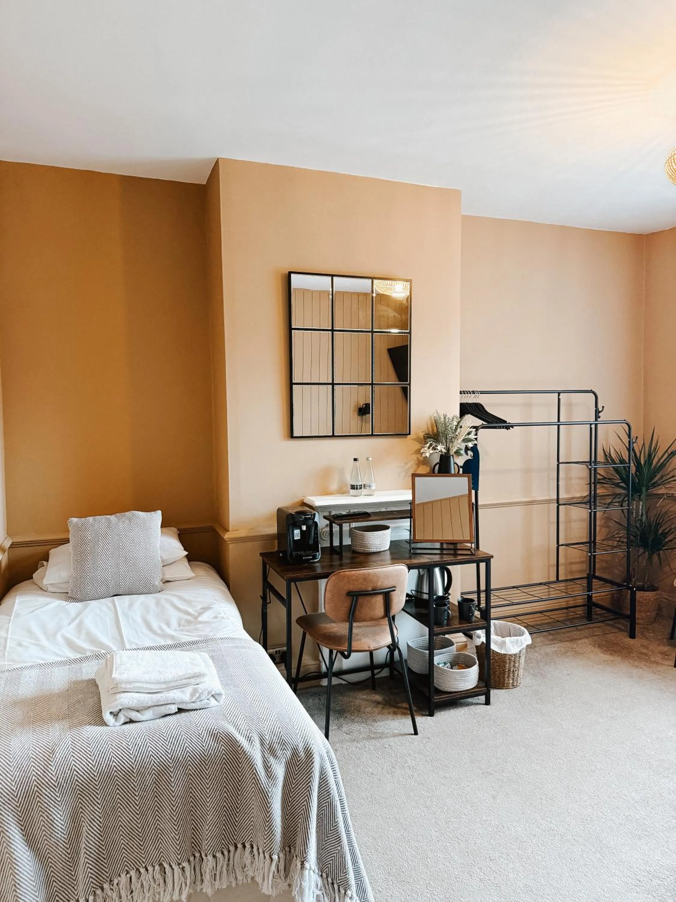 Bed in The Red Lion Inn