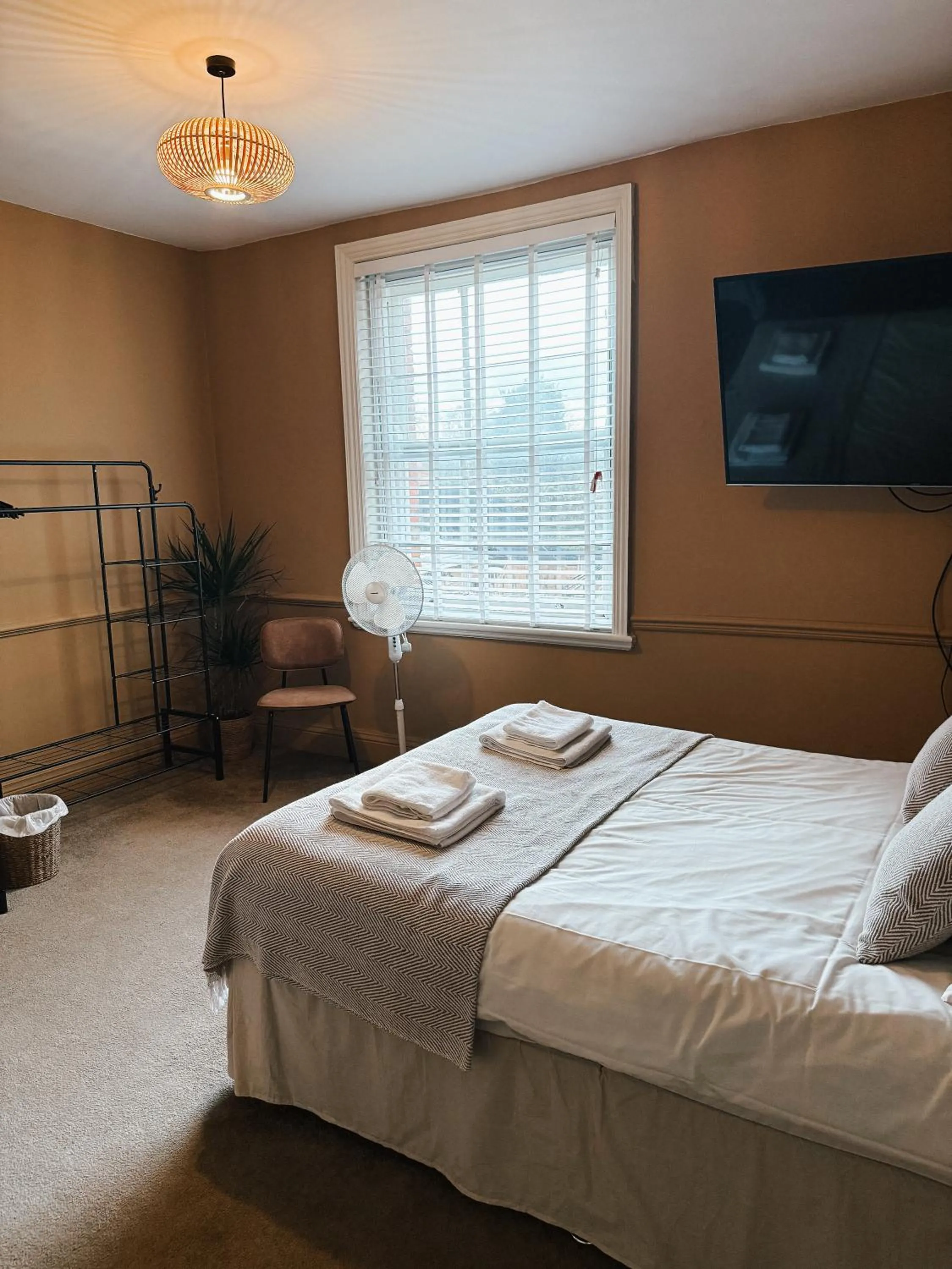 Bed in The Red Lion Inn