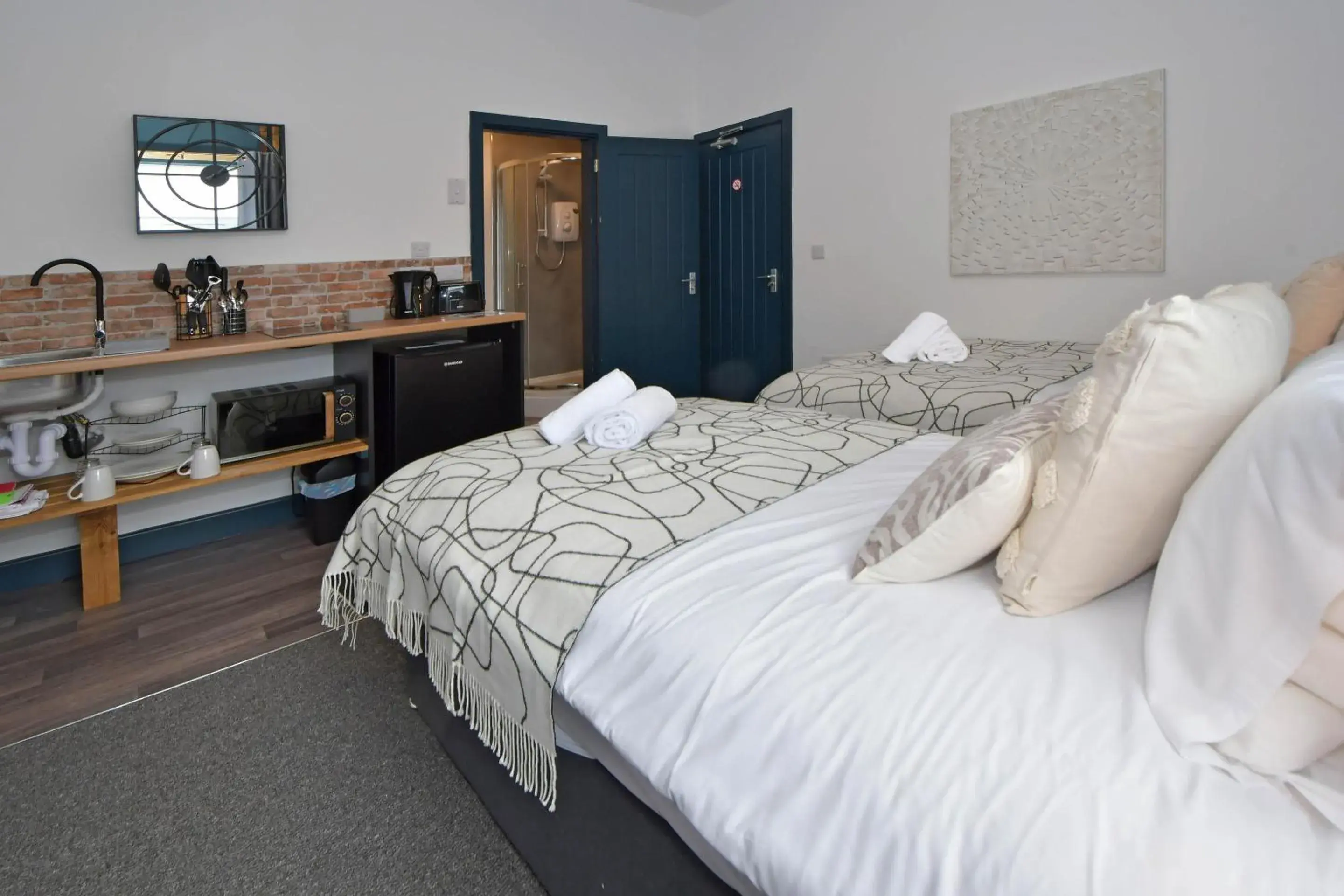 Deluxe Twin Room in Stay at Shobnall Road Rooms and Studios Burton Deluxe Twin Room in Stay at Shobnall Road Rooms and Studios Burton