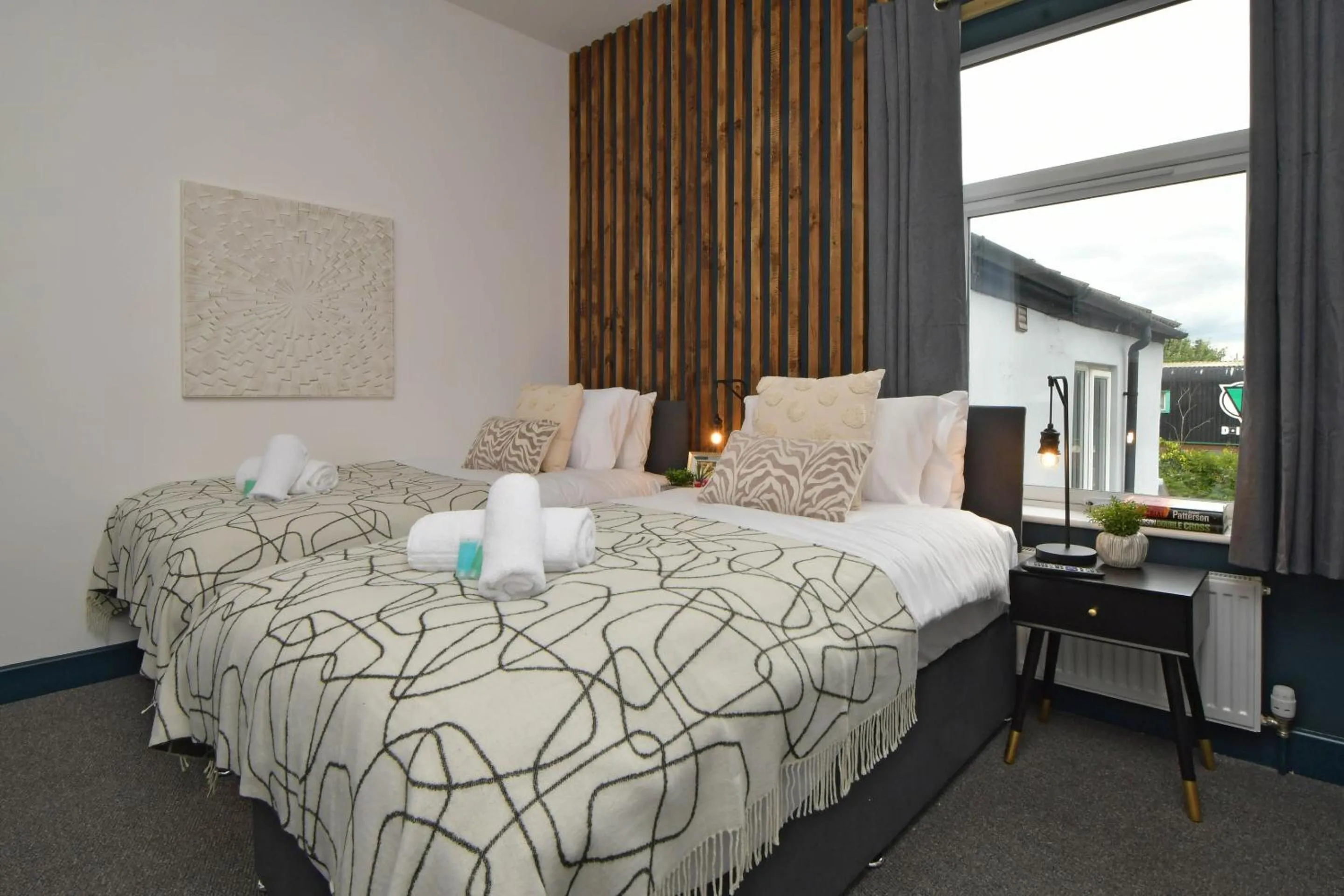 Bedroom, Bed in Stay at Shobnall Road Rooms and Studios Burton