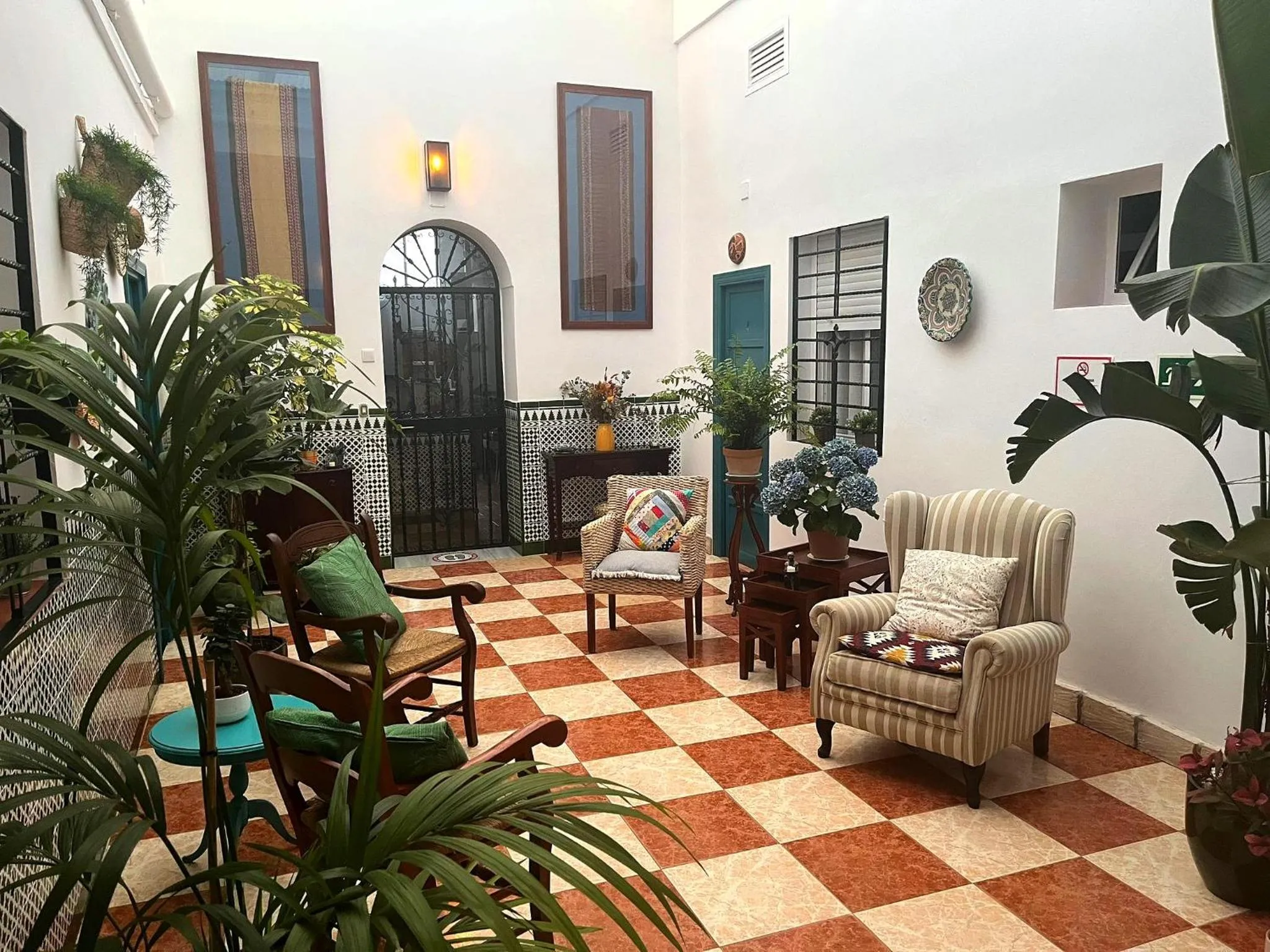 Living room in Montserrat Casa del Mar