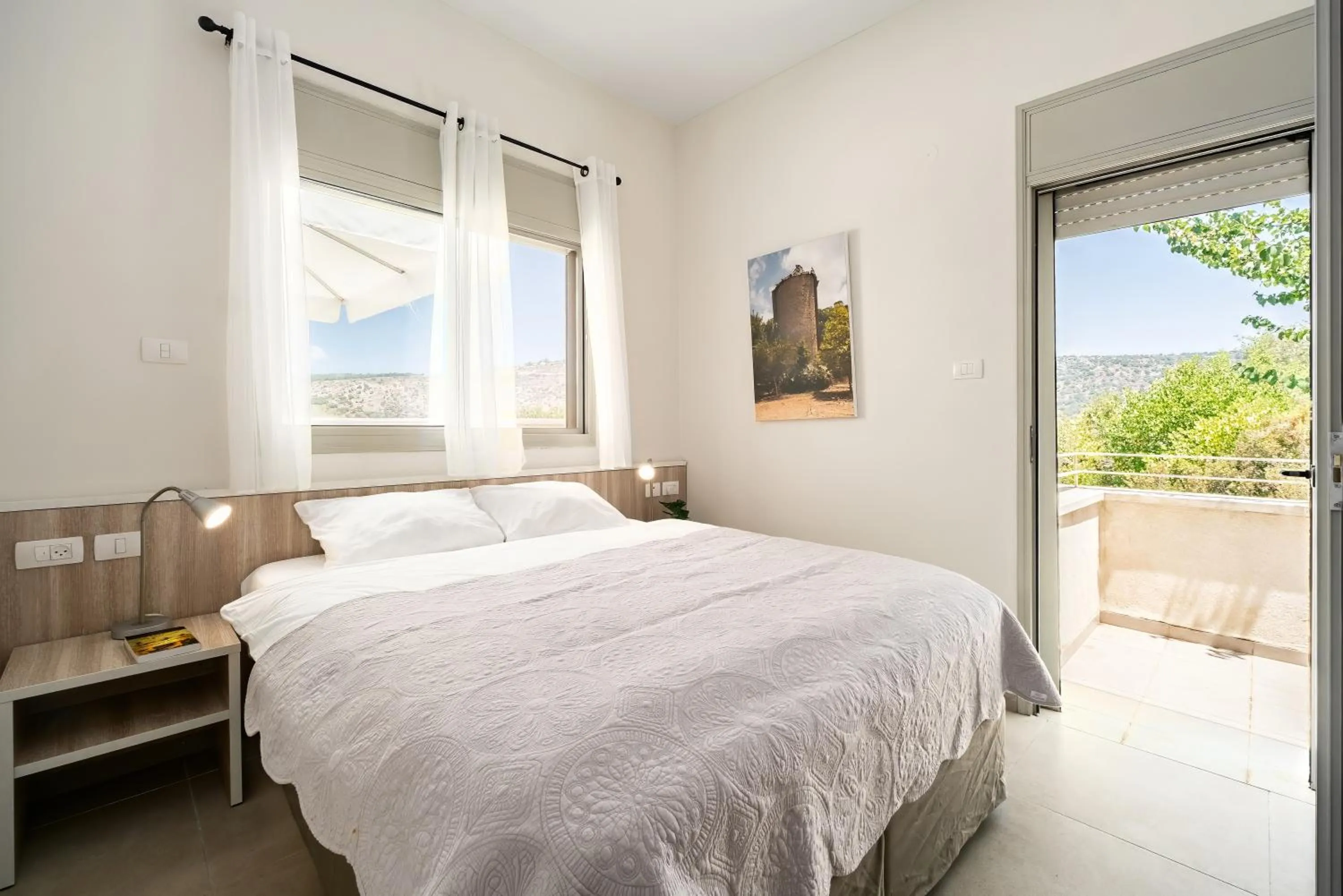 Bed in Keshet Eilon - Suites and Villas