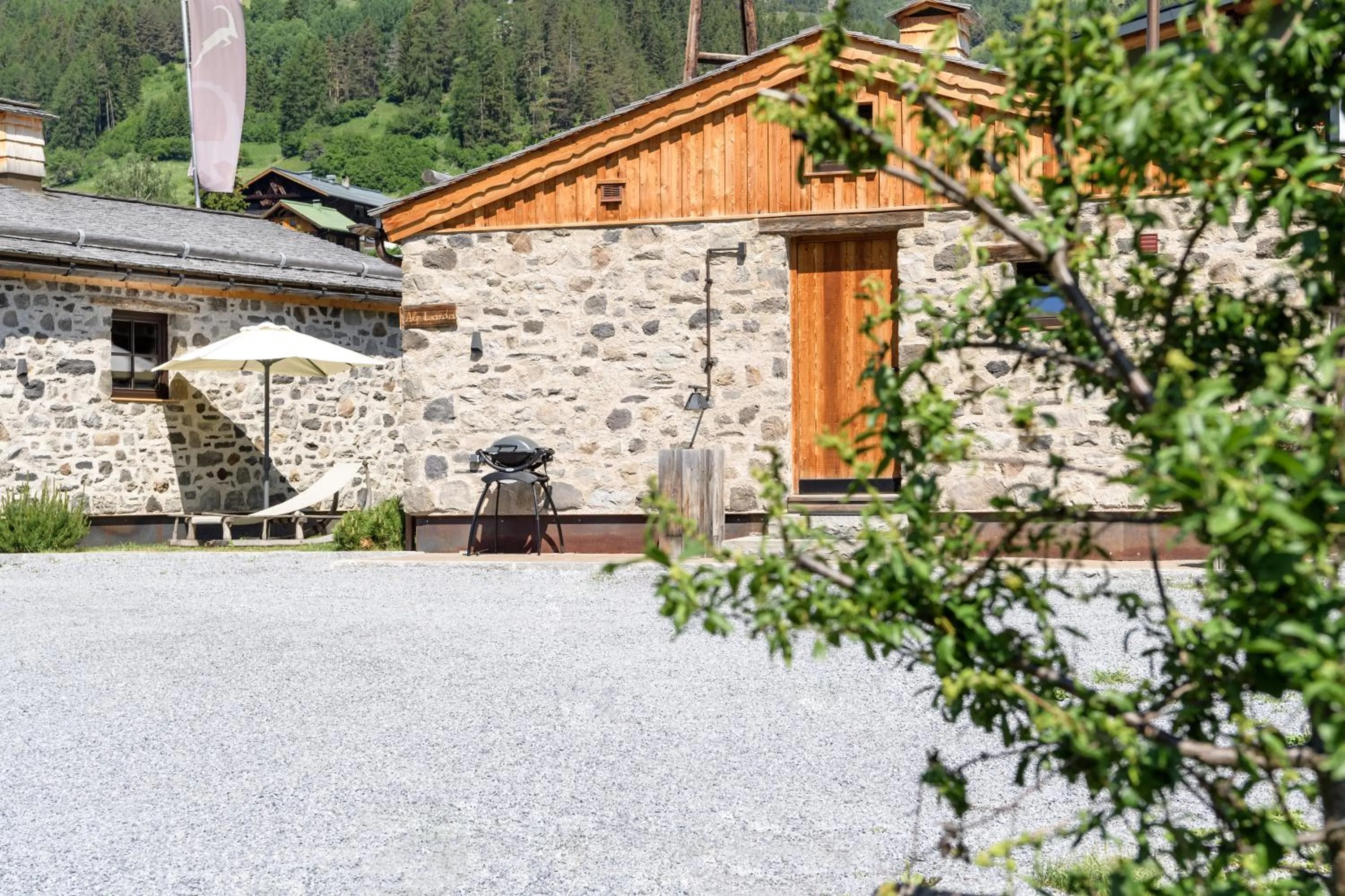 BBQ facilities in ArlBerglife Ferienresort