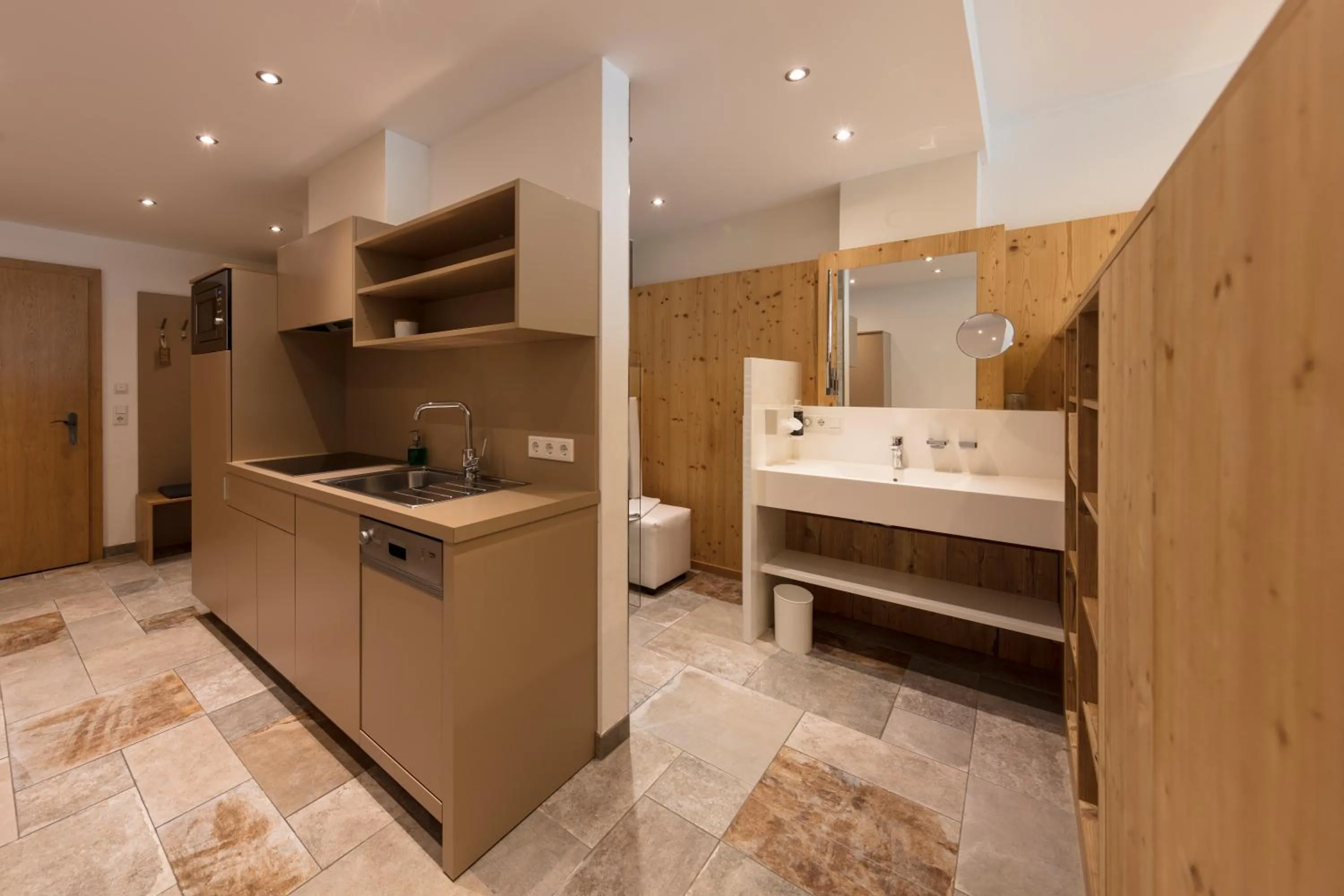 Bathroom in ArlBerglife Ferienresort